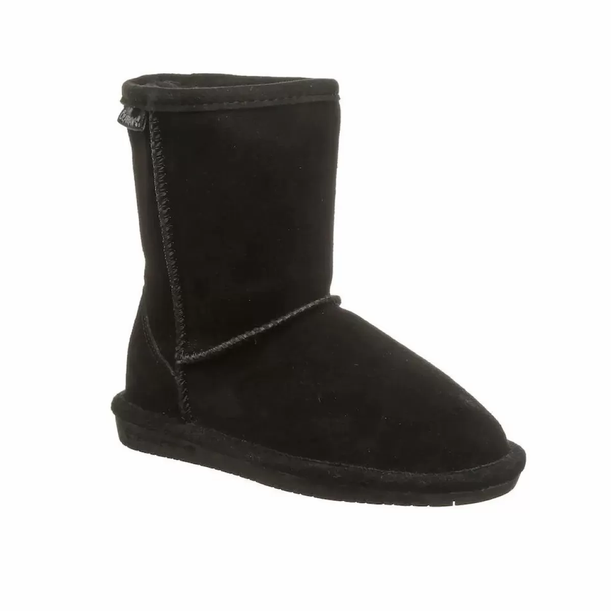 Outlet Bearpaw-Emma Youth Black Kinder Hausschuhe