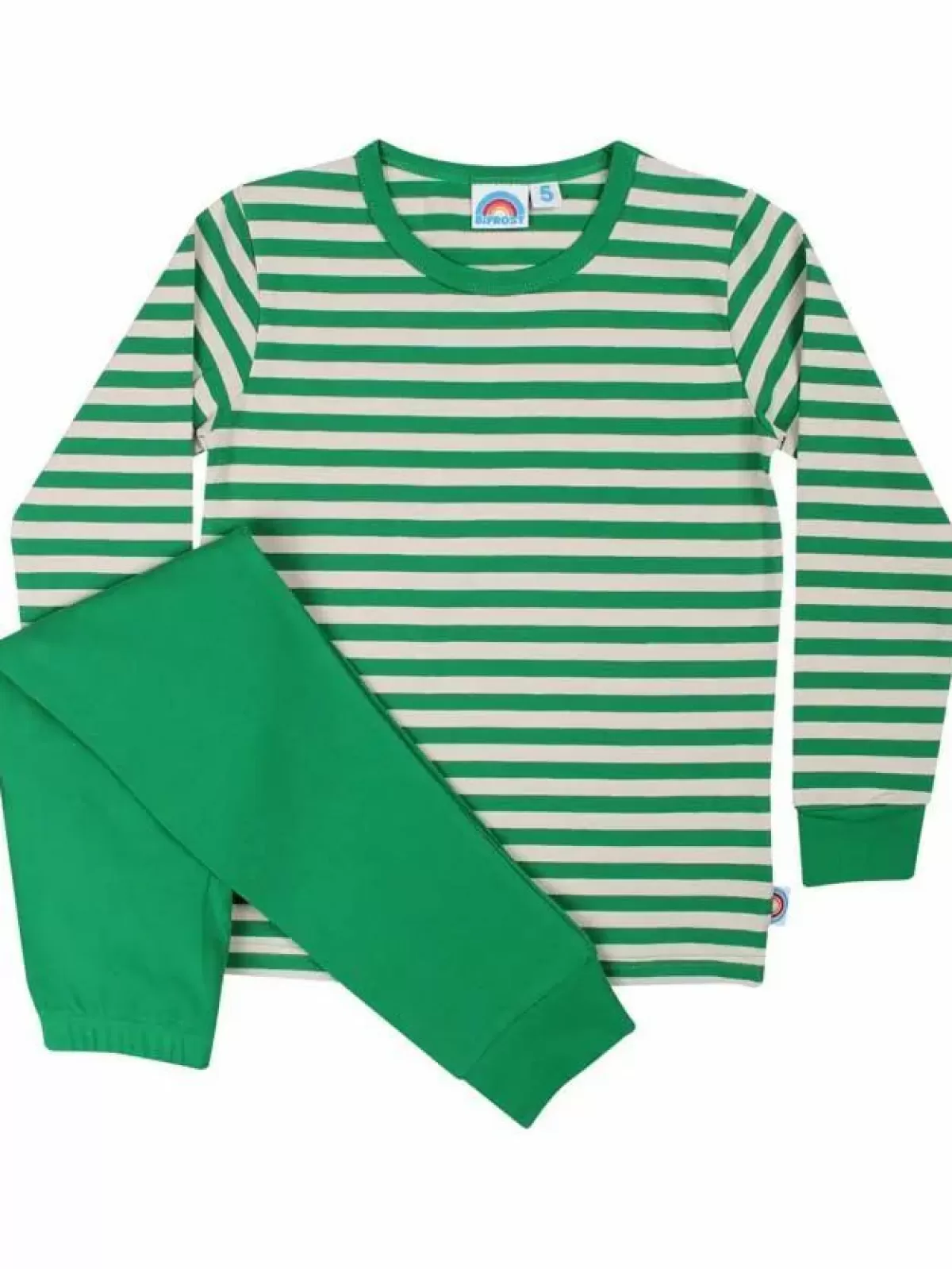 Discount Bifrost - Slumber Nightwear Green/Chalk Kinder Pyjamas