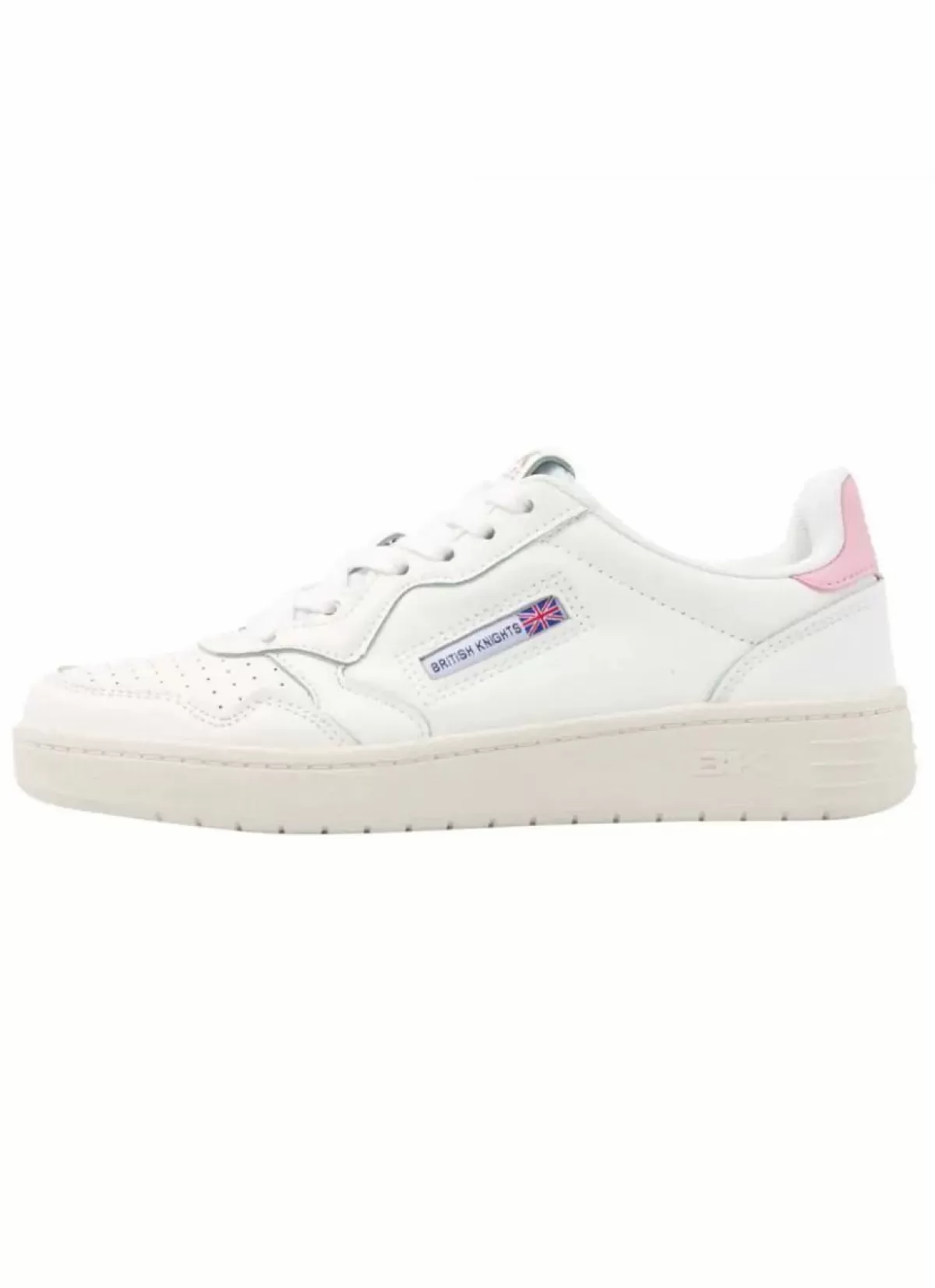 Danefæ Sneakers>British Knight Noors White/Baby Pink