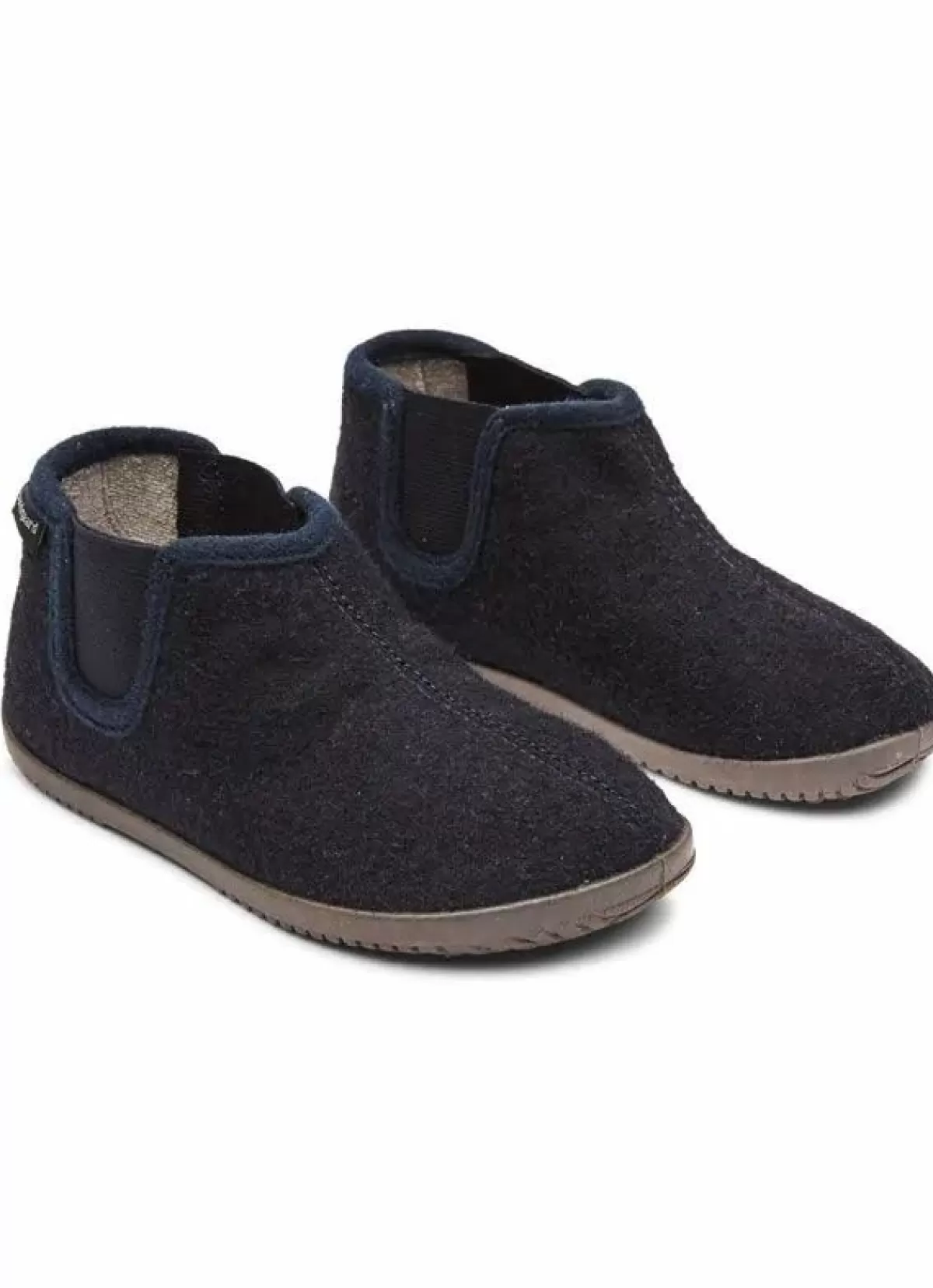 Cheap Bundgaard Hjemmesko Hay Navy Kinder Hausschuhe