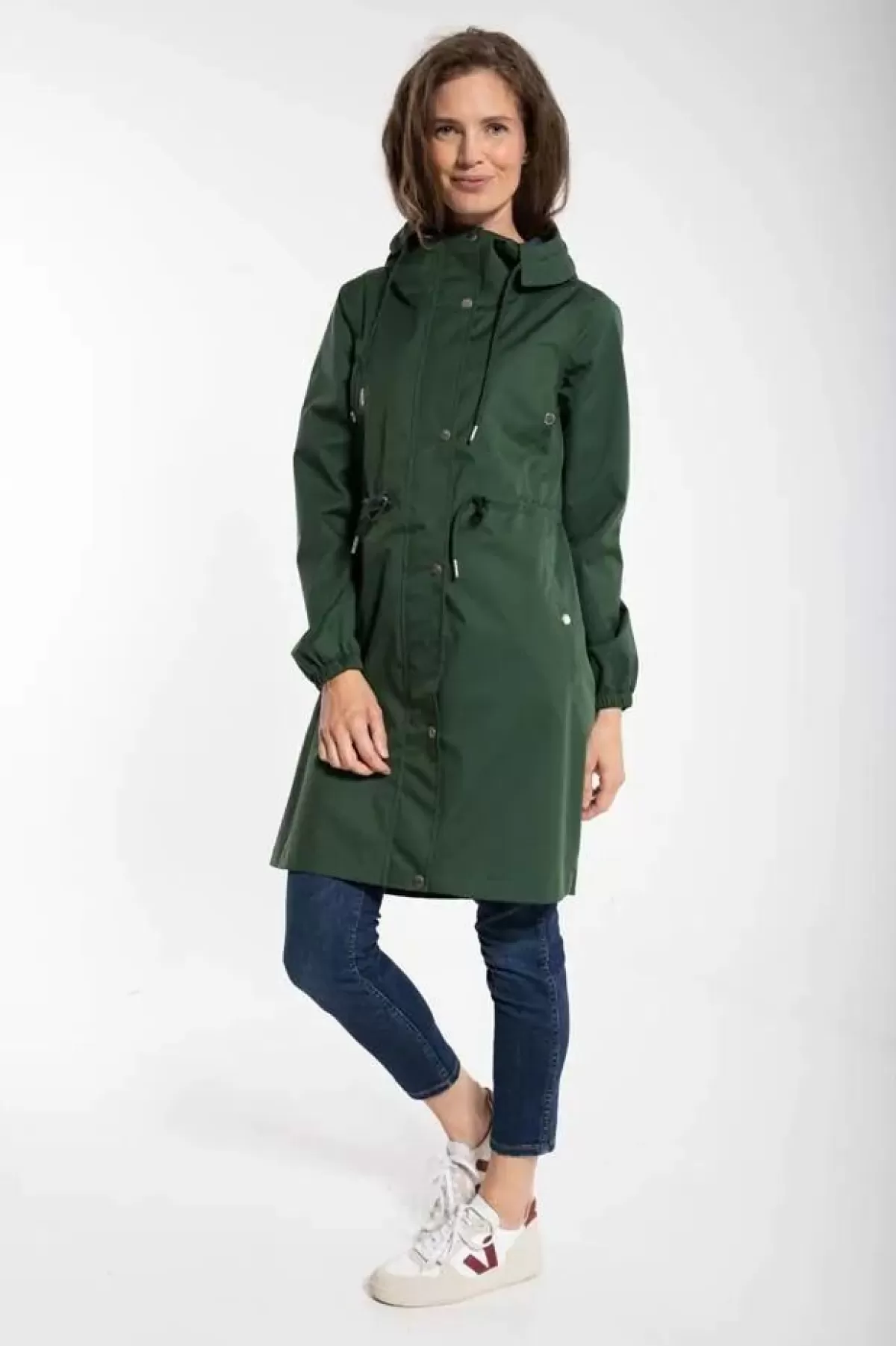 Danefæ Regenjacken>Danaalborg Raincoat Dark Khaki