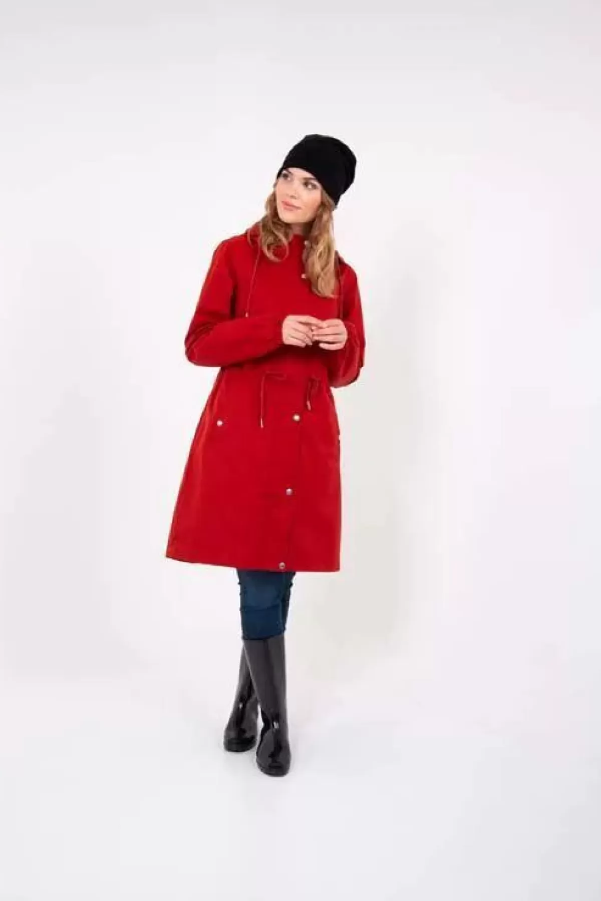 Danefæ Regenjacken>Danaalborg Raincoat Rust Red