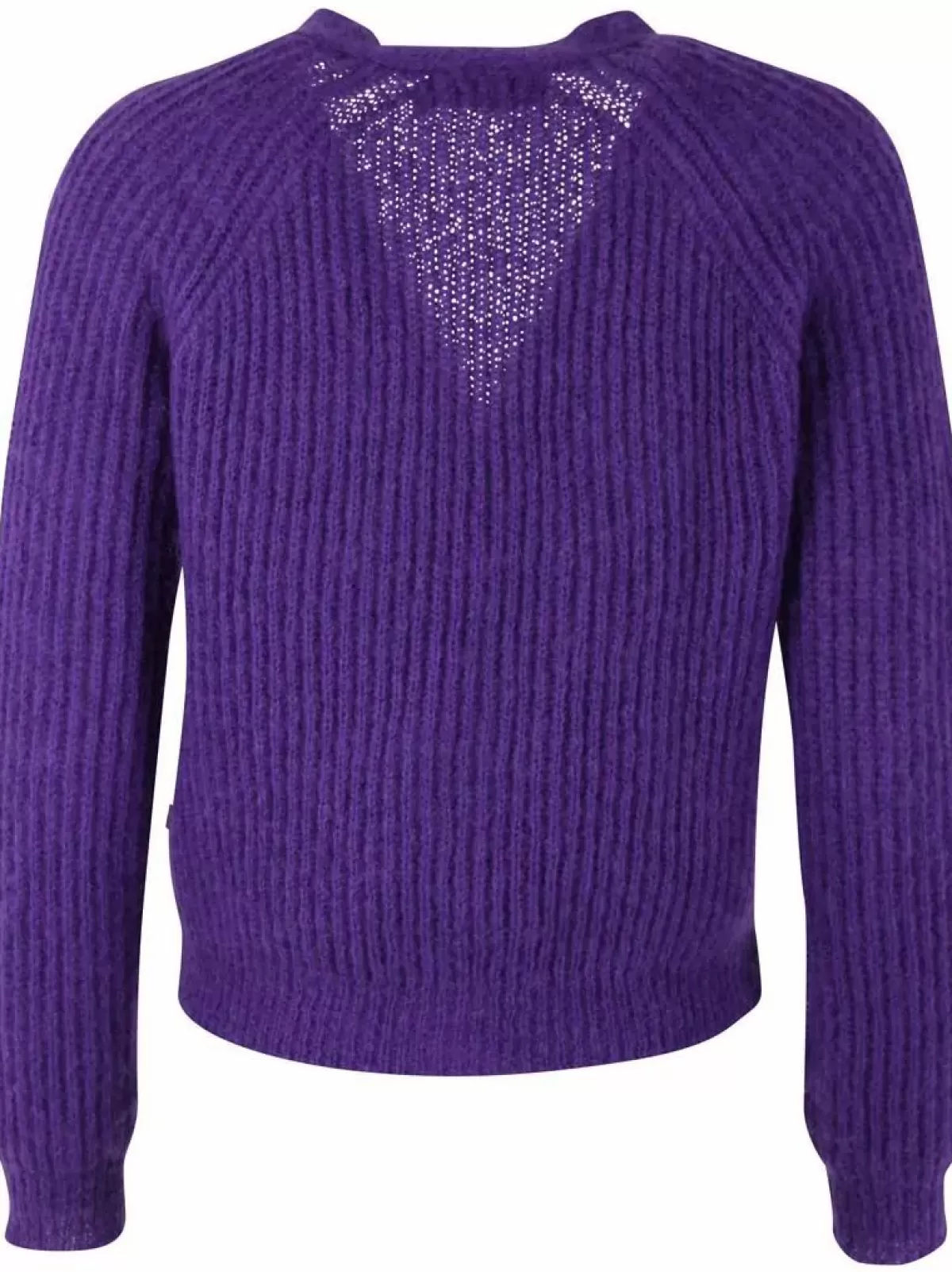 Danefæ Cardigan>Danadorable Wool Cardigan Purple