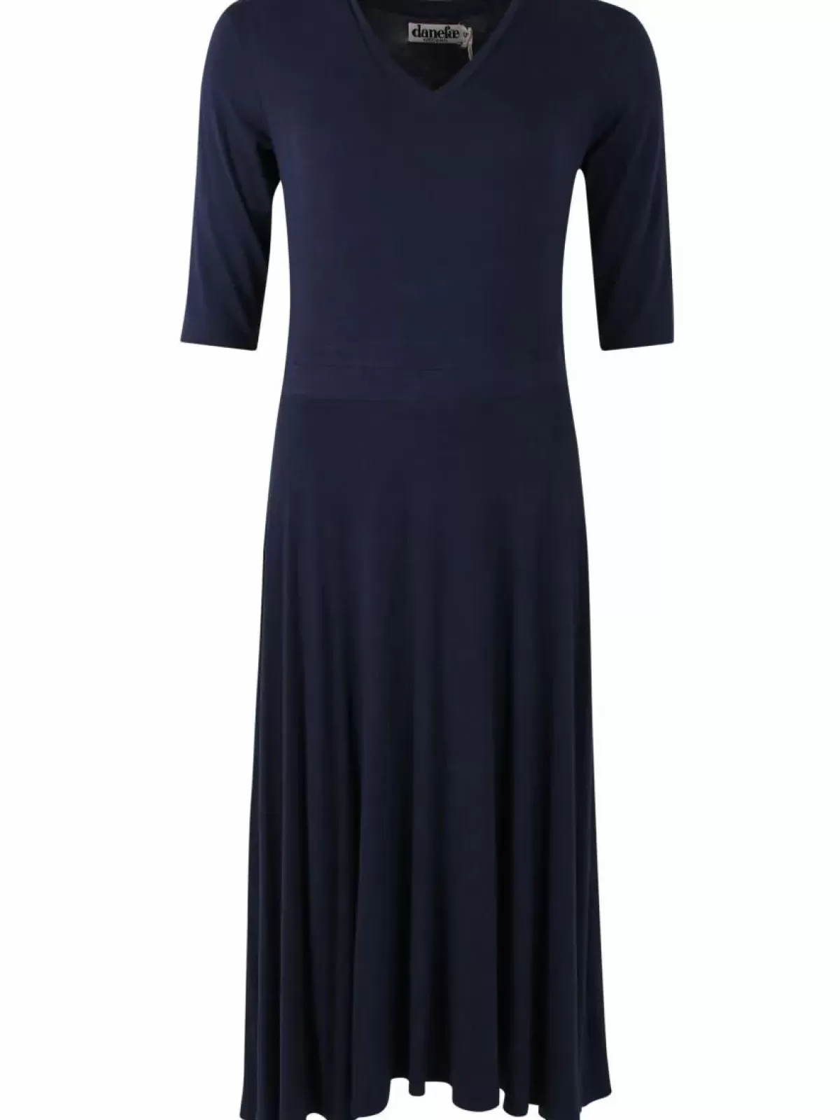 Danefæ Kleider>Danandersen Viscose Dress Navy