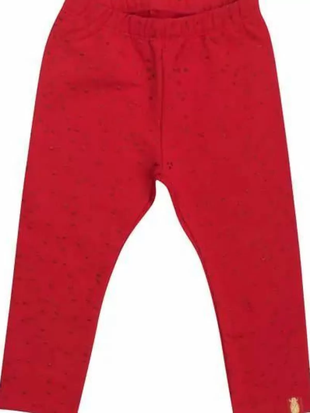 Shop Danandrea Warm Leggings Red/Red Glitter Confetti Baby Baby Leggings