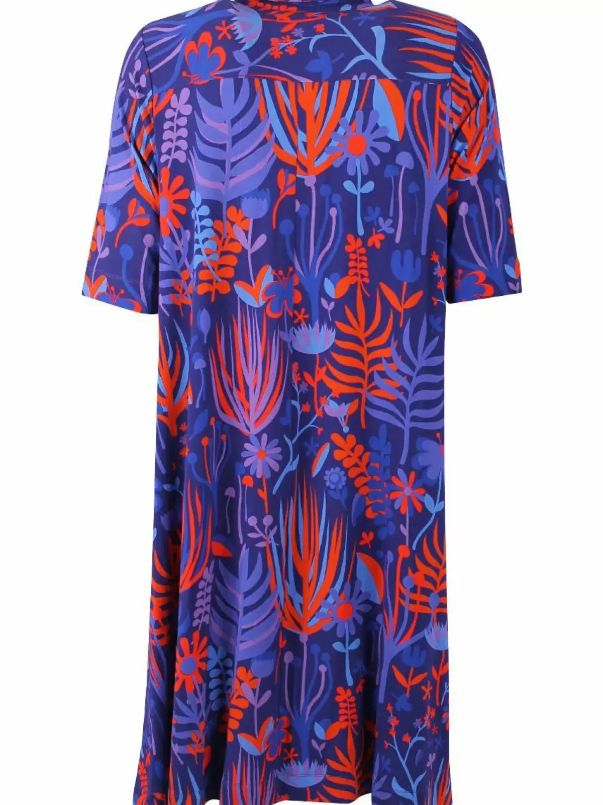 Danefæ Kleider>Dananemone Viscose Dress Deep Marine Walkabout