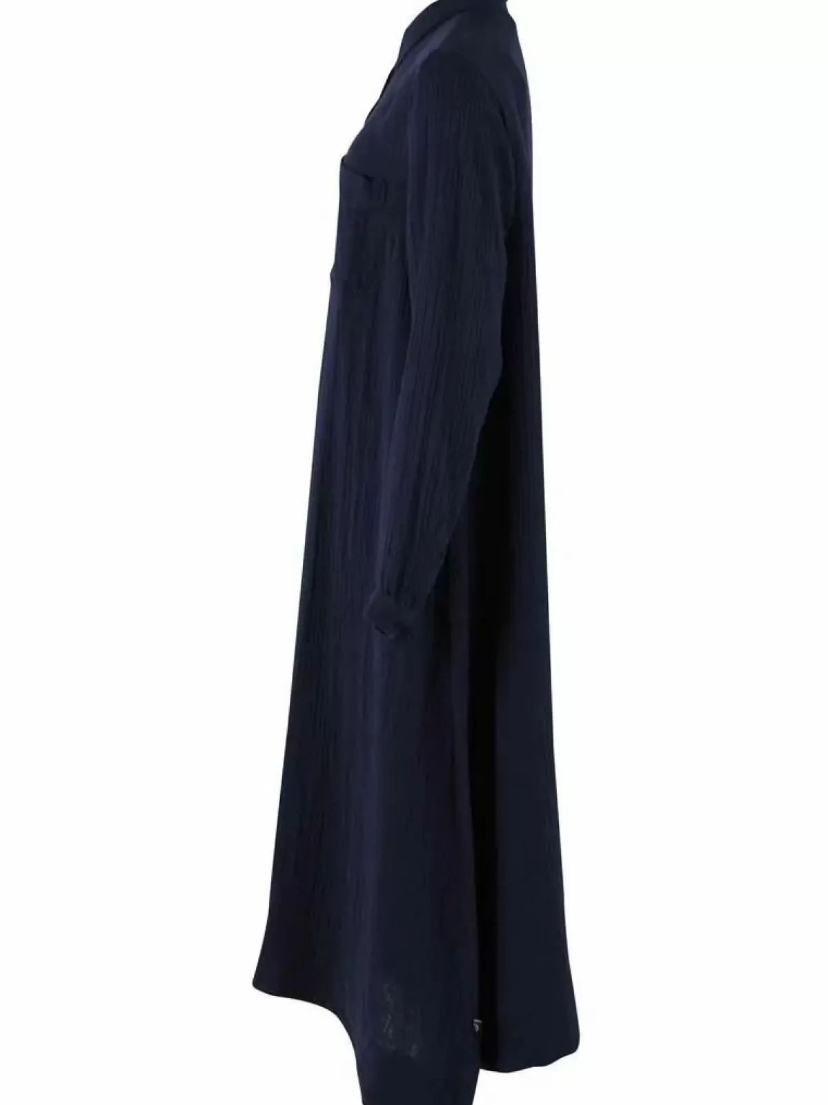 Danefæ Kleider>Danapril Ls Heavy Cloth Dress Dark Navy