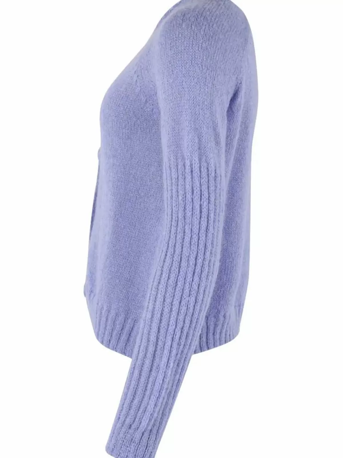 Danefæ Cardigan>Danarnaq Wool Cardigan Ice Viola