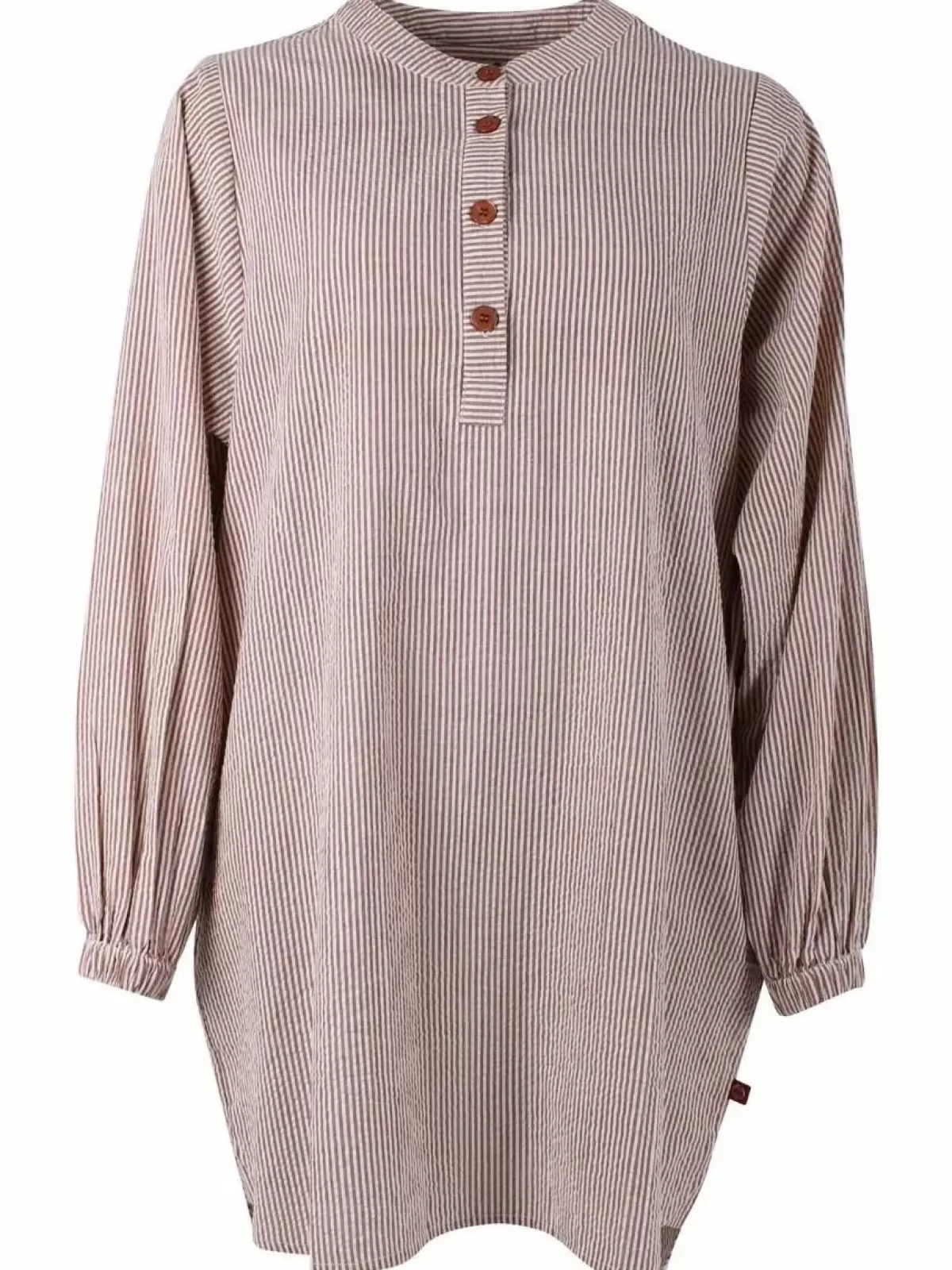 Danefæ Blusen>Danatelier Shirt Brick/Chalk