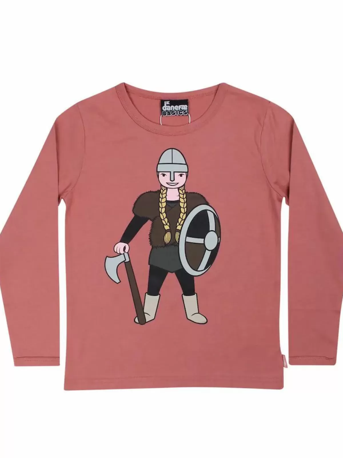 Flash Sale Danebasic Longsleeve Grey Rose Sif Kinder Hemden Und Shirts