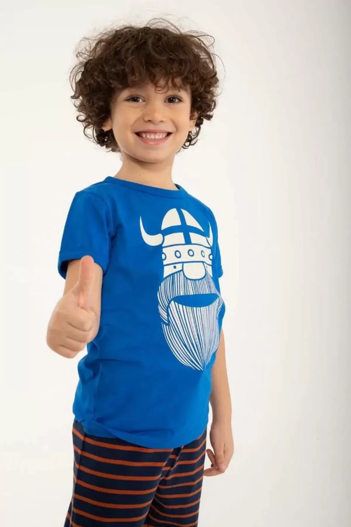 Best Danebasic Ss Blue Erik Kinder T-Shirts