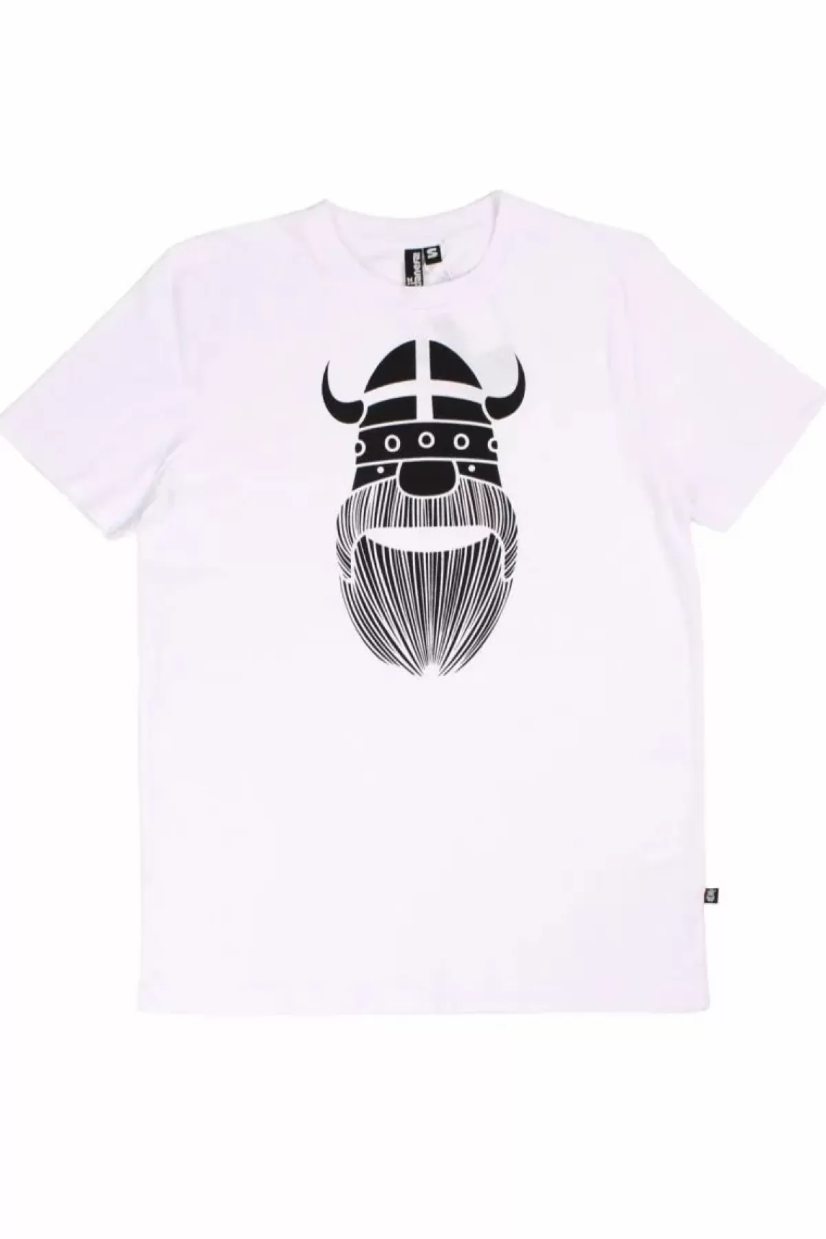 Danefæ T-Shirts>Danebasicmande Ss T White Erik