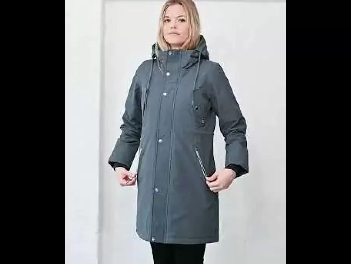 Danefæ Winterjacken>Danebeate Winter Parka Blue Steel