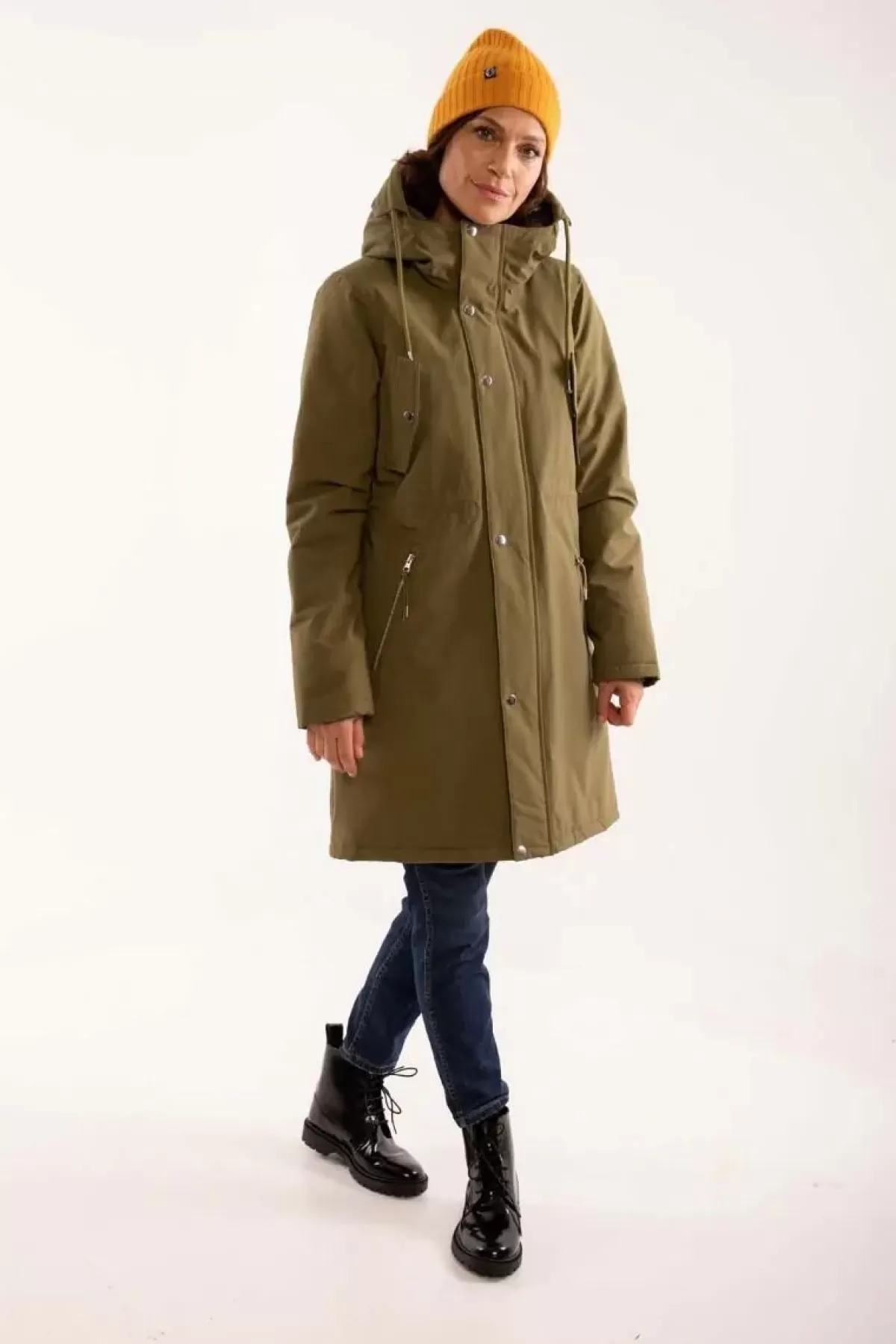 Danefæ Winterjacken>Danebeate Winter Parka Olive