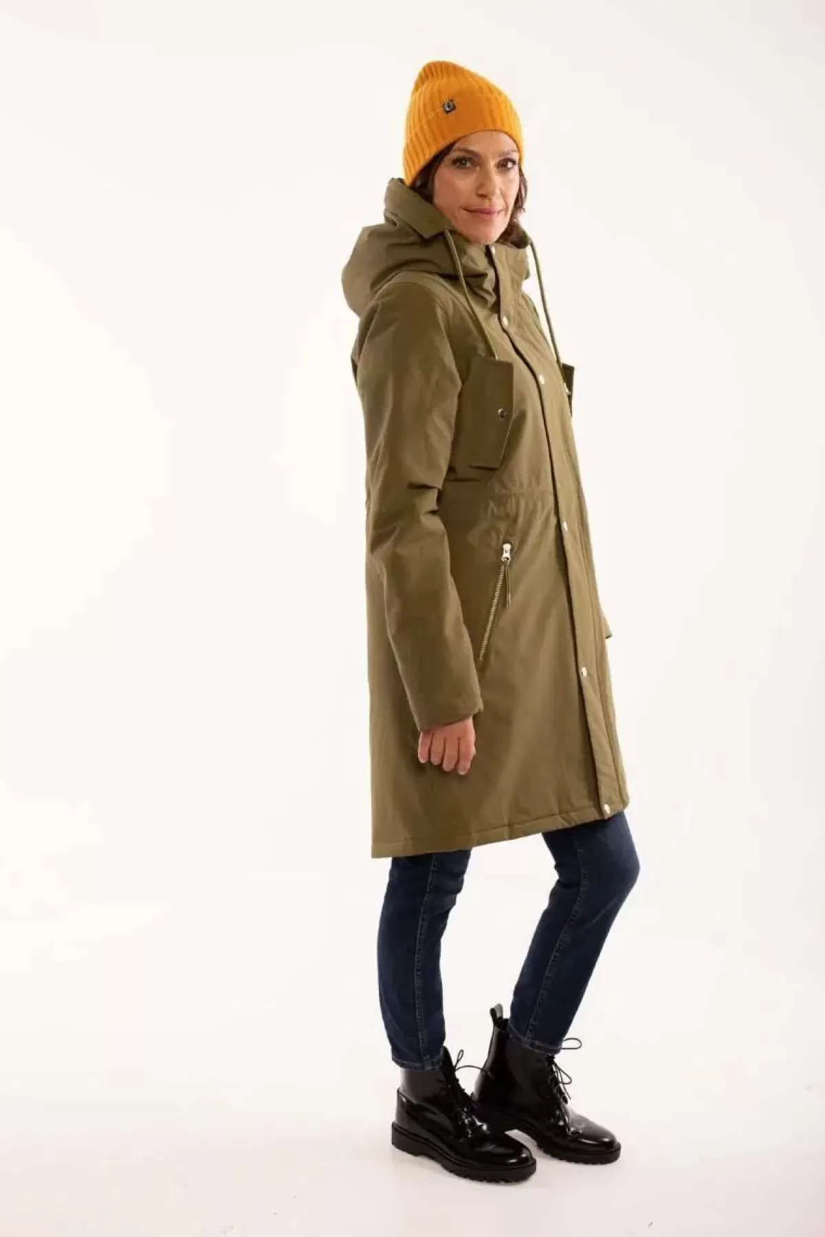 Danefæ Winterjacken>Danebeate Winter Parka Olive