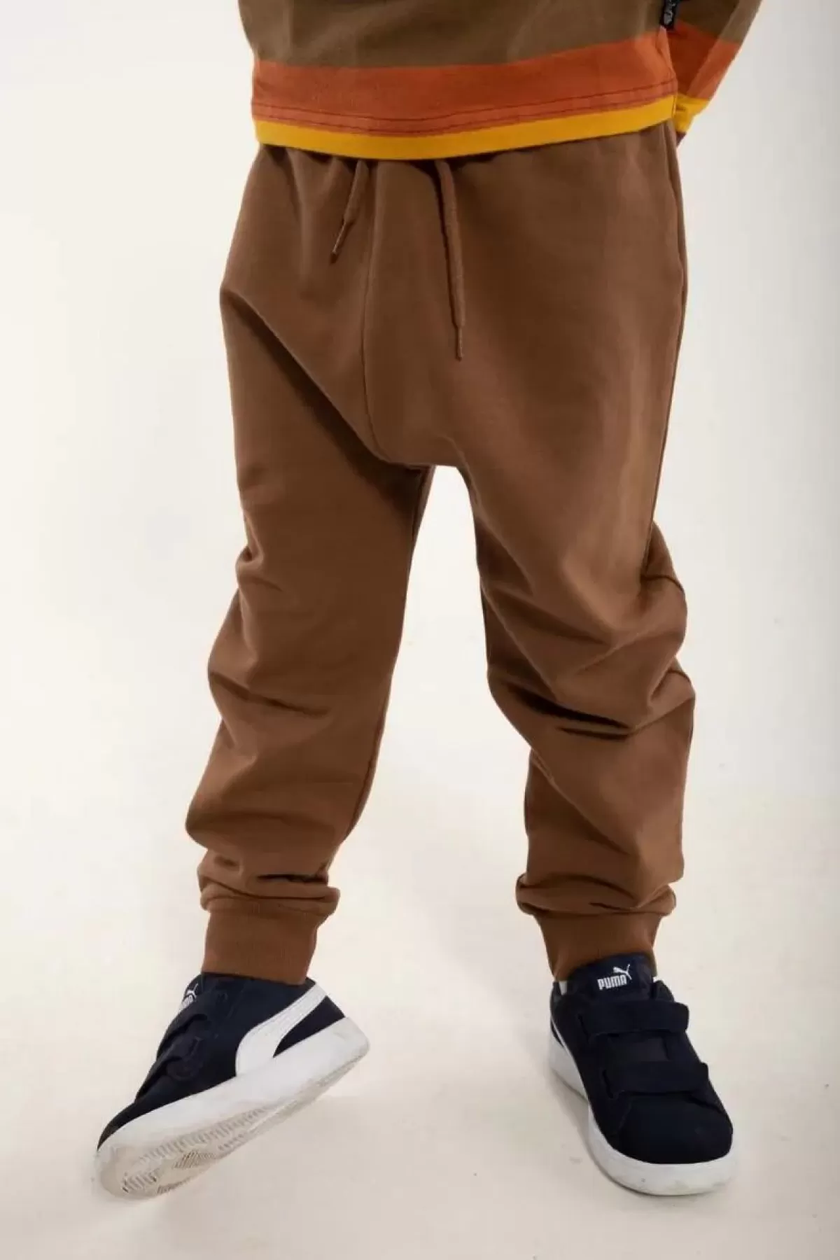 Cheap Danebronze Pants Jr Brown Beige Kinder Hosen