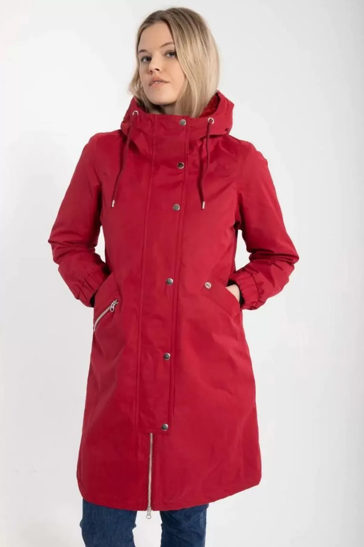 Danefæ Winterjacken>Danebrunhilde Winter Parka Dark Red