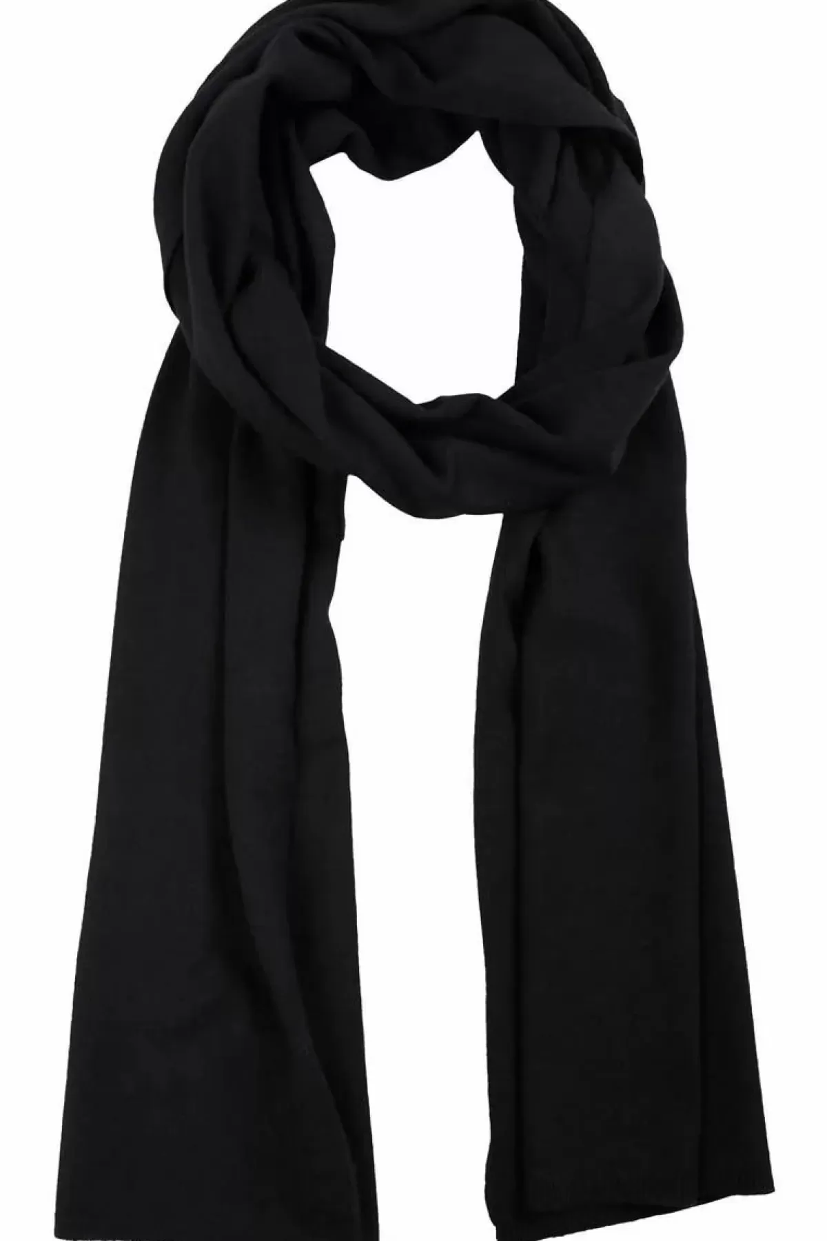 Danefæ Schals>Danebundle-Up Merino Scarf Black