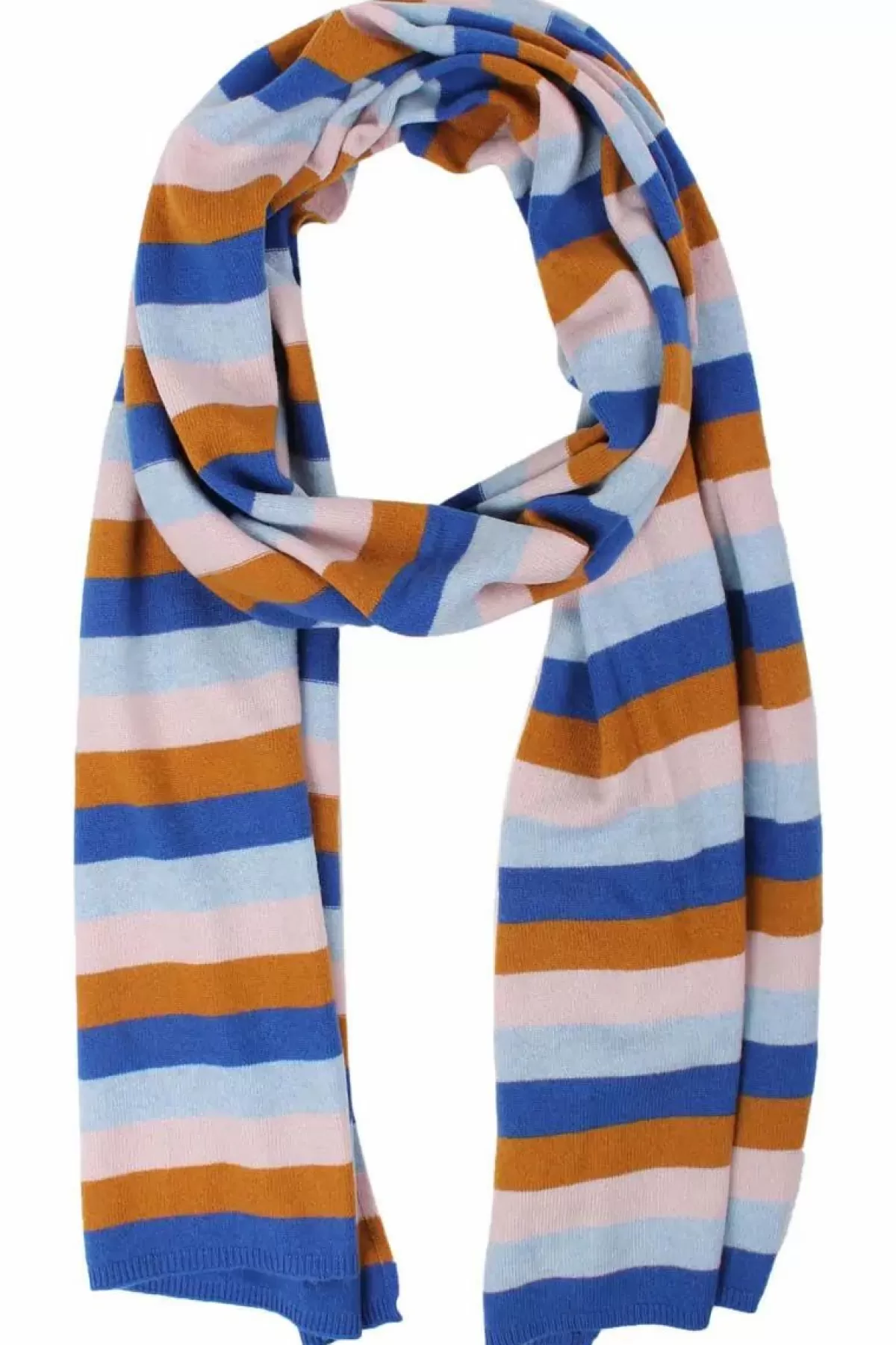 Danefæ Schals>Danebundle-Up Merino Scarf Gentle Stripe