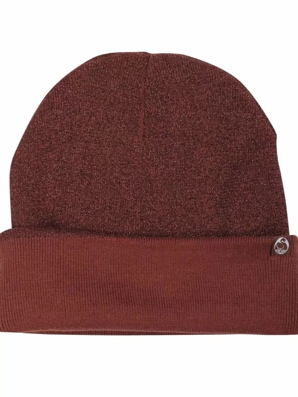 Danefæ Mützen/Hute>Danecarmen Beanie Cognac/Bronze Glitter