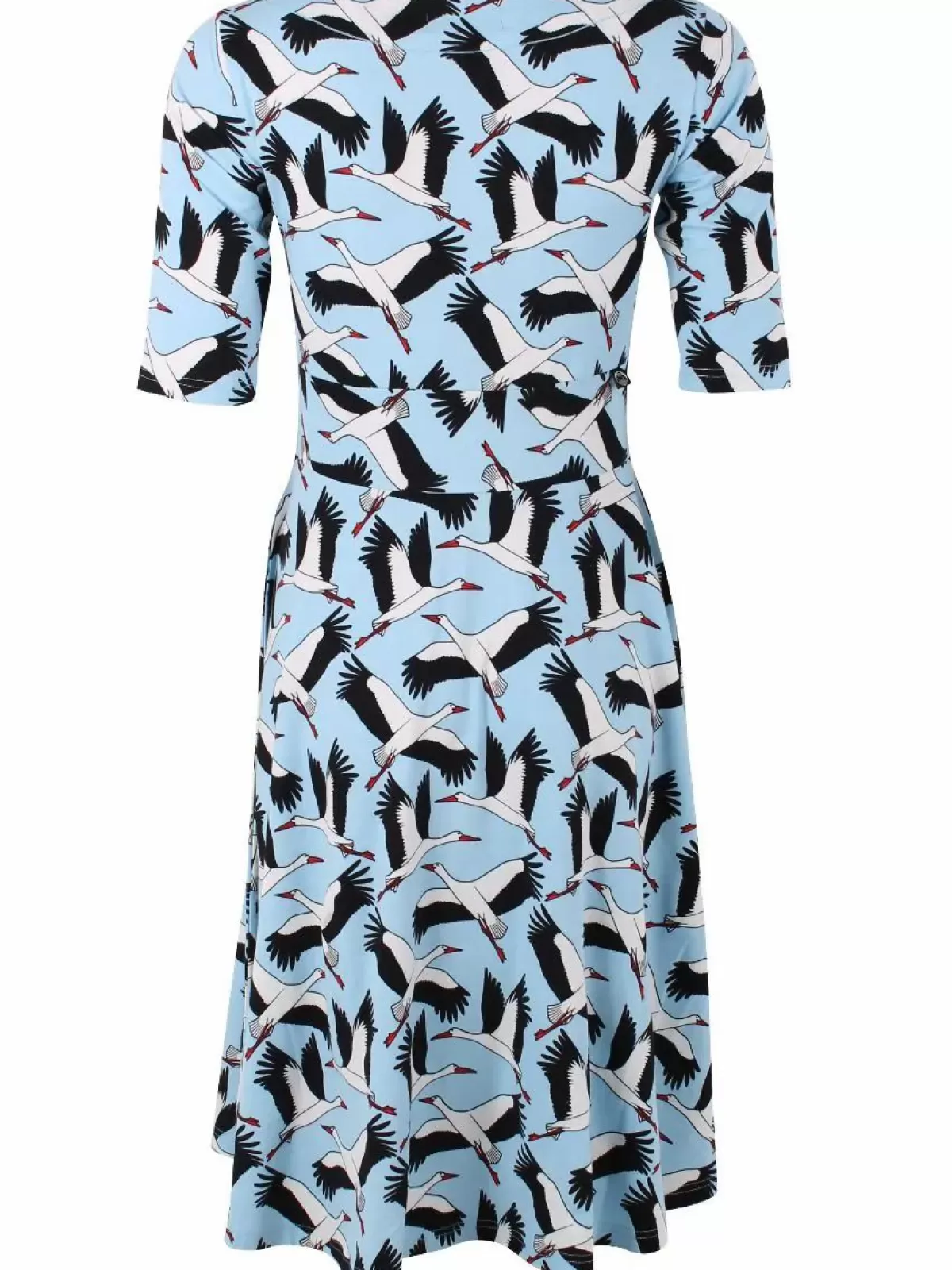 Danefæ Kleider>Danecharlotte Cotton Dress Light Blue Stork