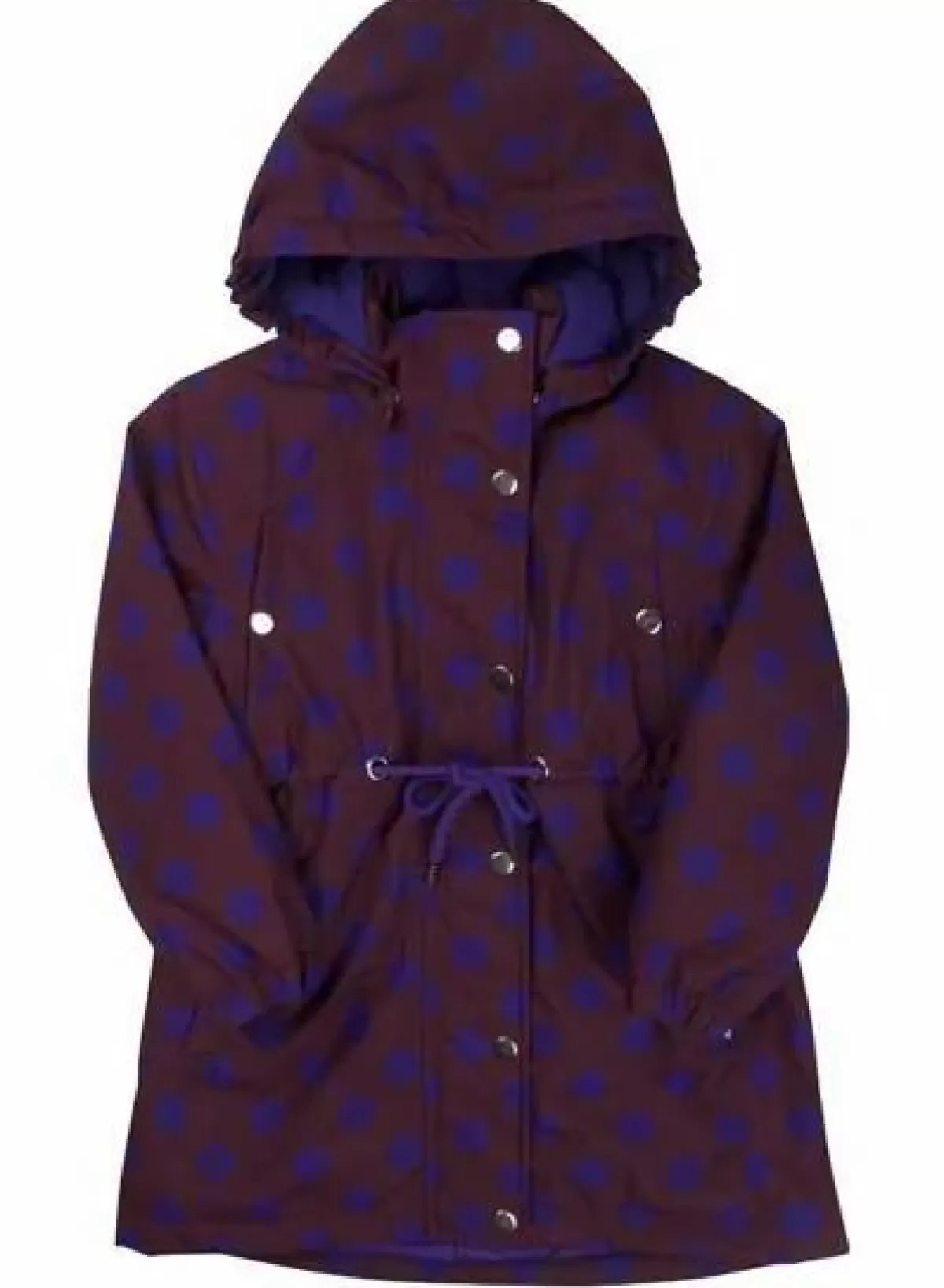 Clearance Danecookie Winter Jacket Dark Bdx/Purple Blue Dots Kinder Winterjacken