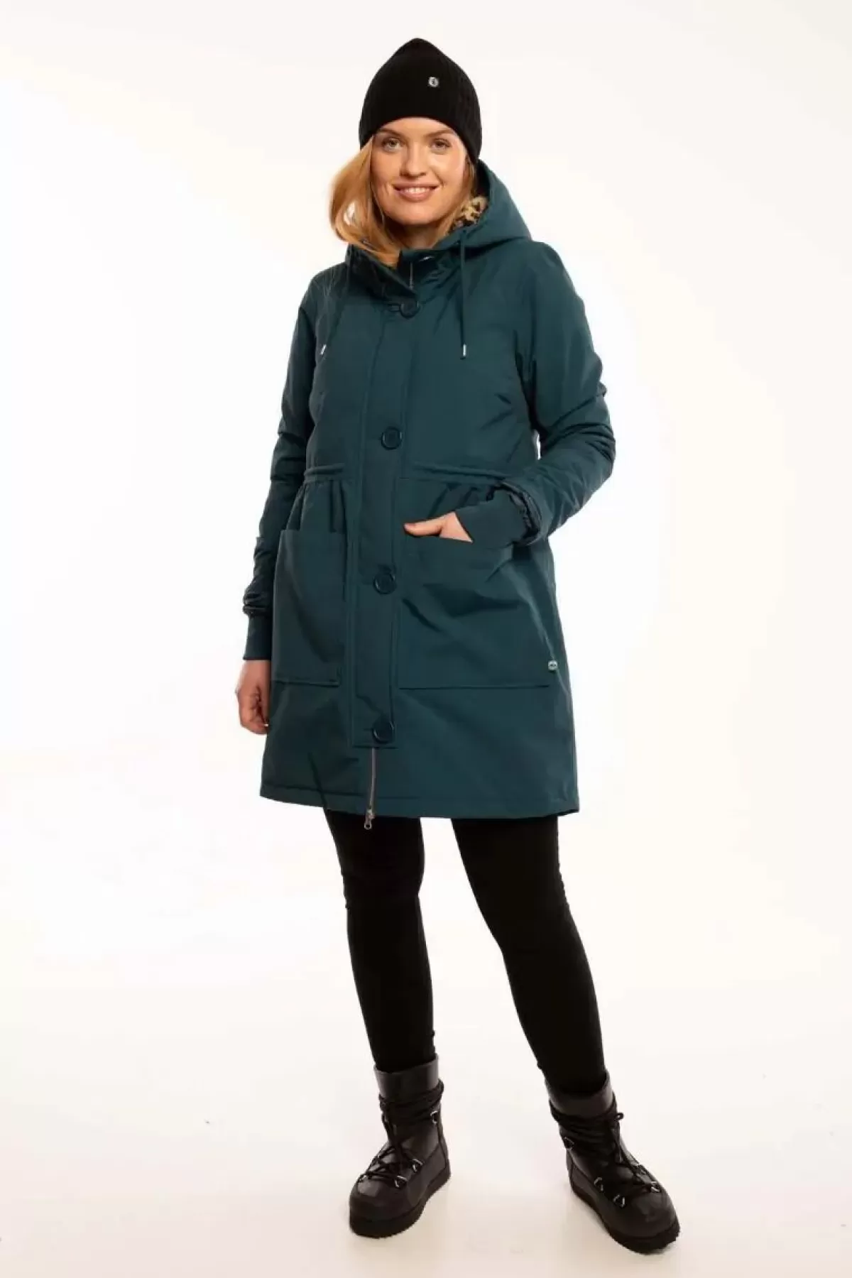 Danefæ Winterjacken>Danecorgi Winter Parka Dusty Blue