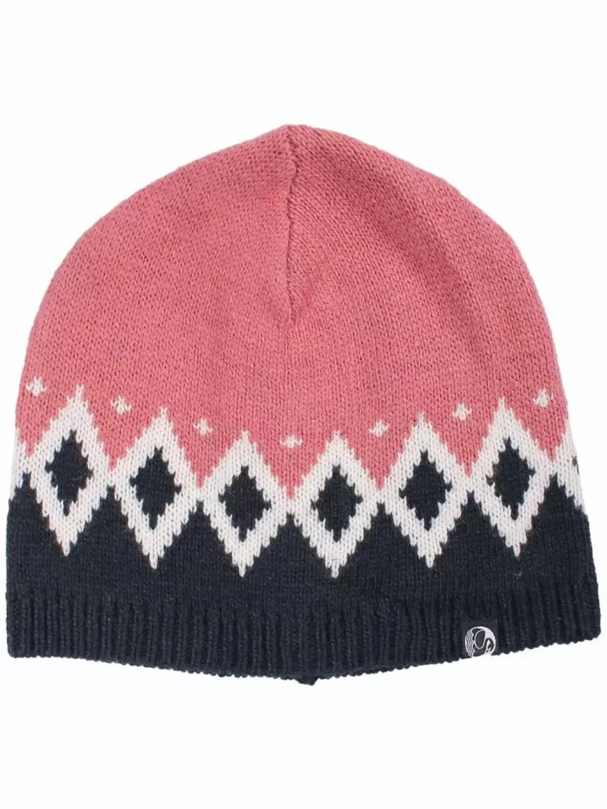 Danefæ Mützen/Hute>Danecountry Beanie Dk Navy/Old Rose