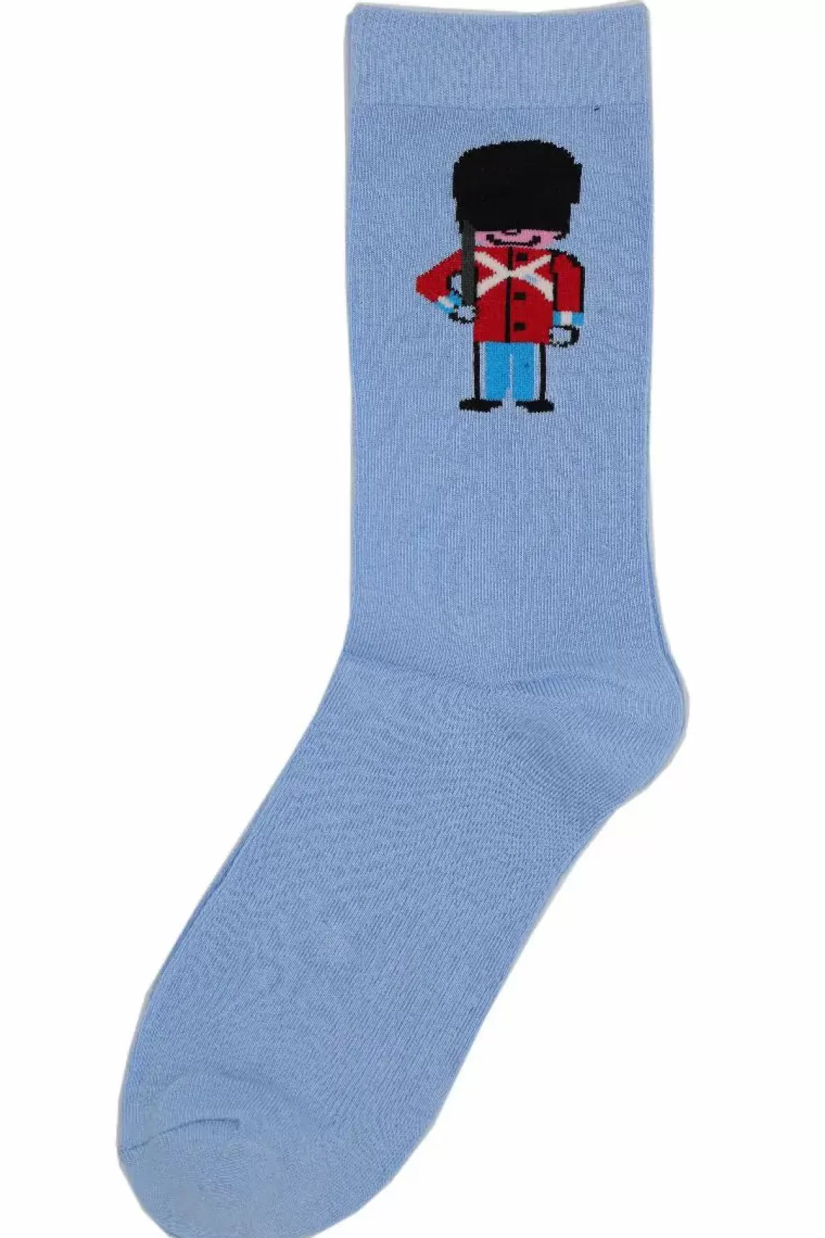 Danefæ Strümpfe>Danedanmark Mens Socks Lt Blue Soldat