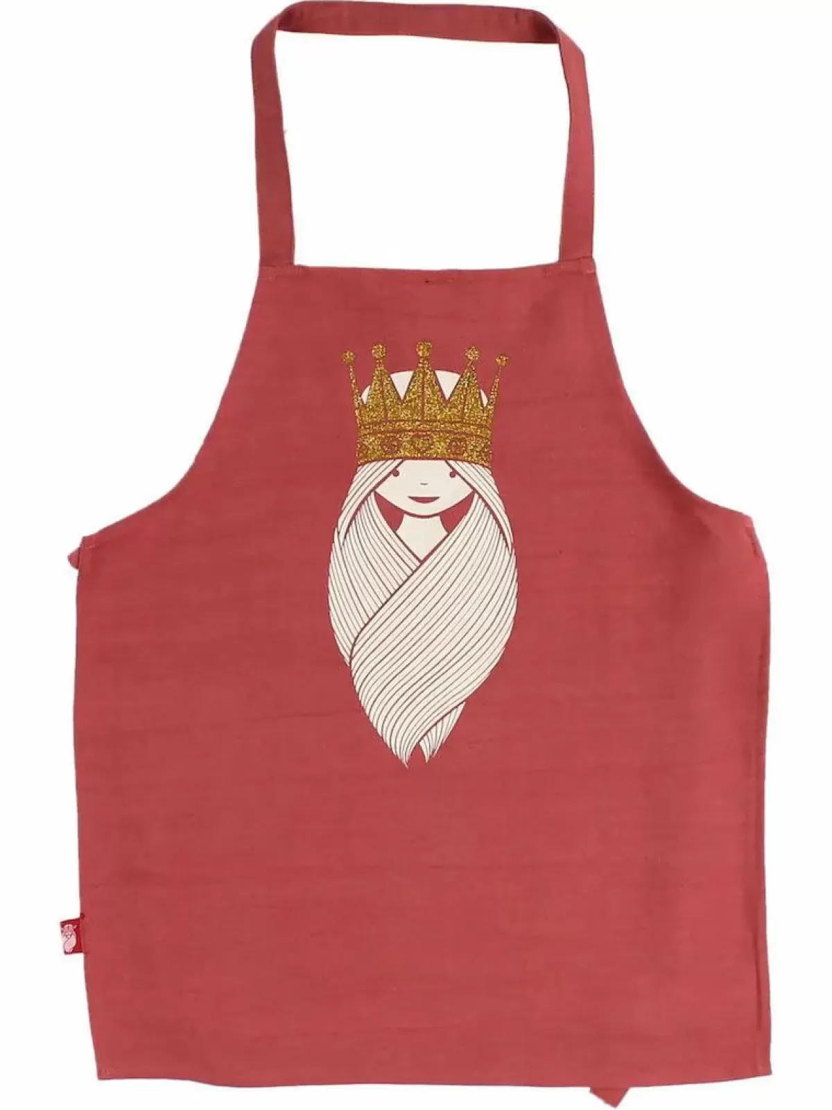 Danefæ Textilien Für Kinder> Apron - Kids Old Rose Prinsesse