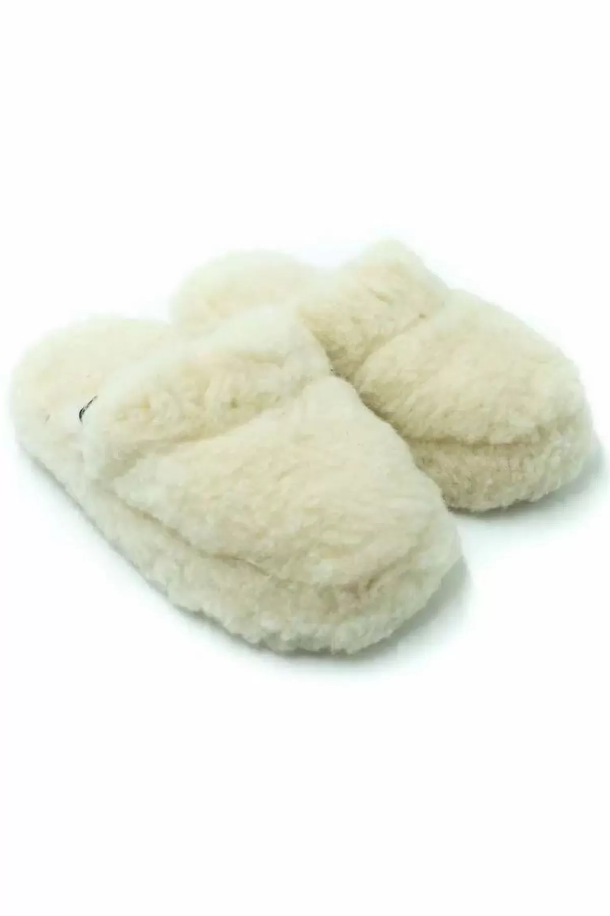 Danefæ Hausschuhe> Wool Slides Off White