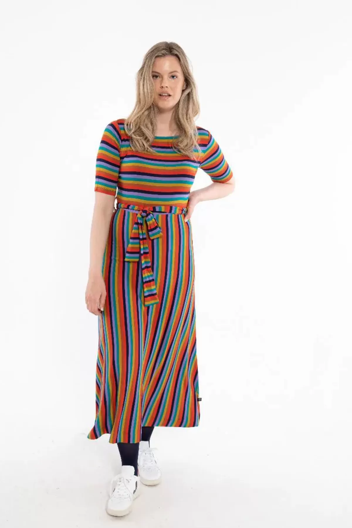 Danefæ Kleider>Daneflora Viscose Dress Warmglow