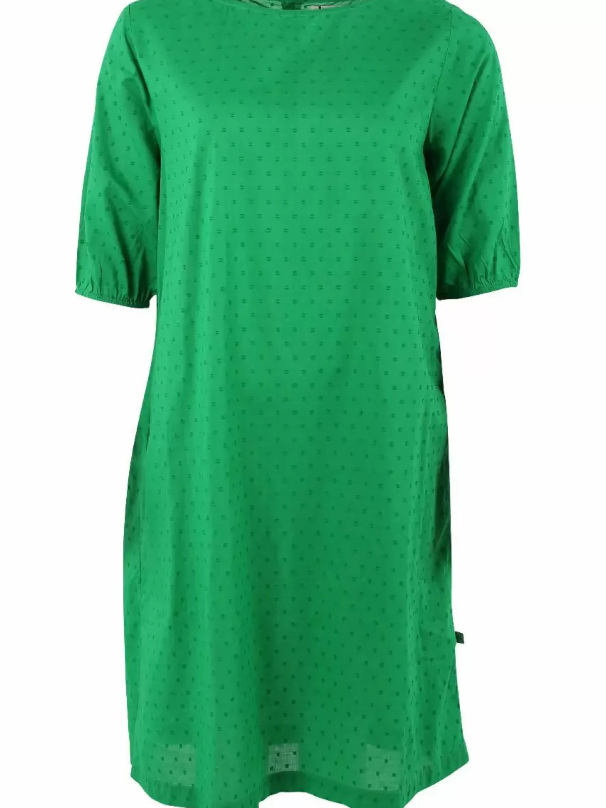 Danefæ Kleider>Danefresia Cotton Dot Dress Green