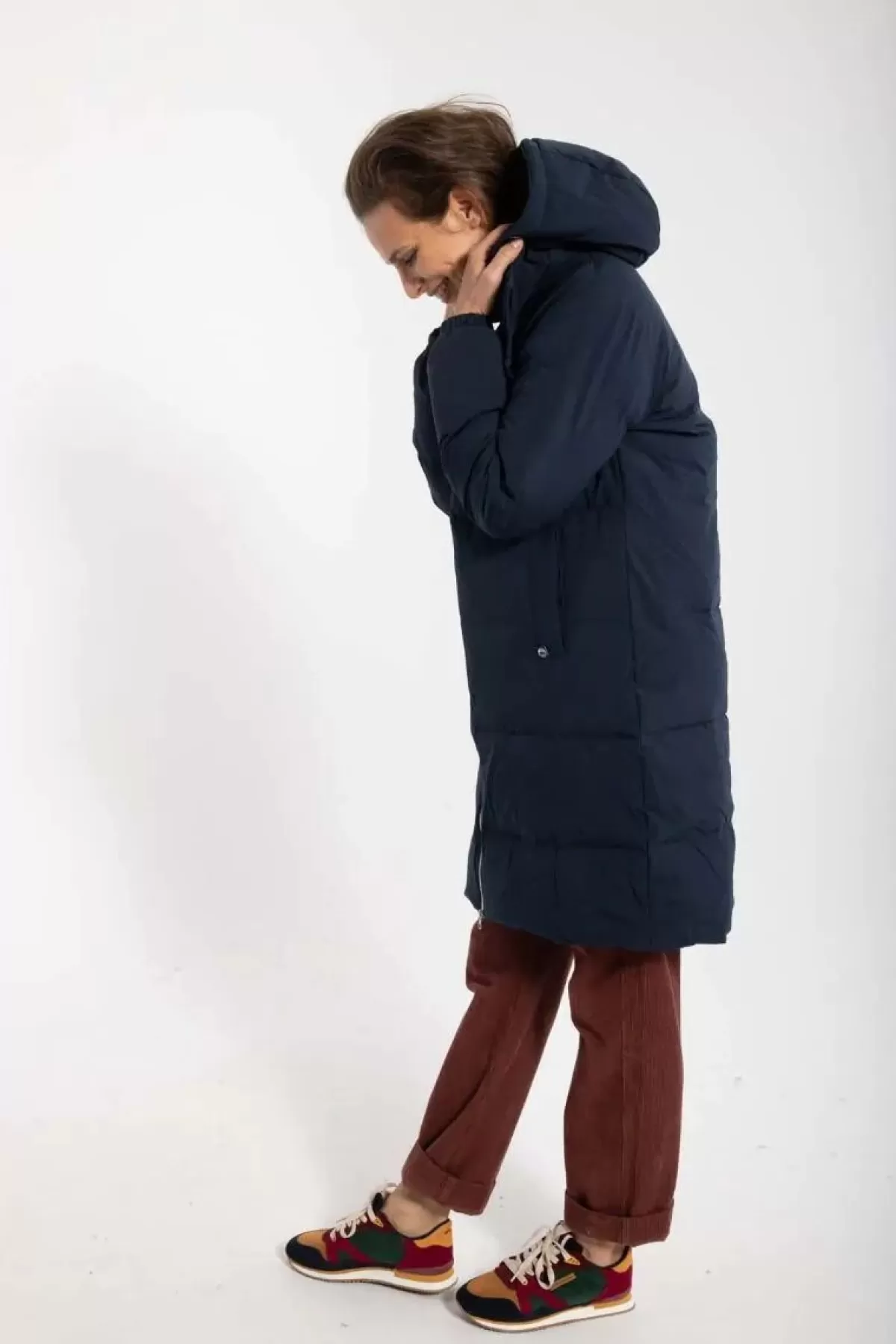 Danefæ Winterjacken>Daneget Down Winter Coat Dk Navy