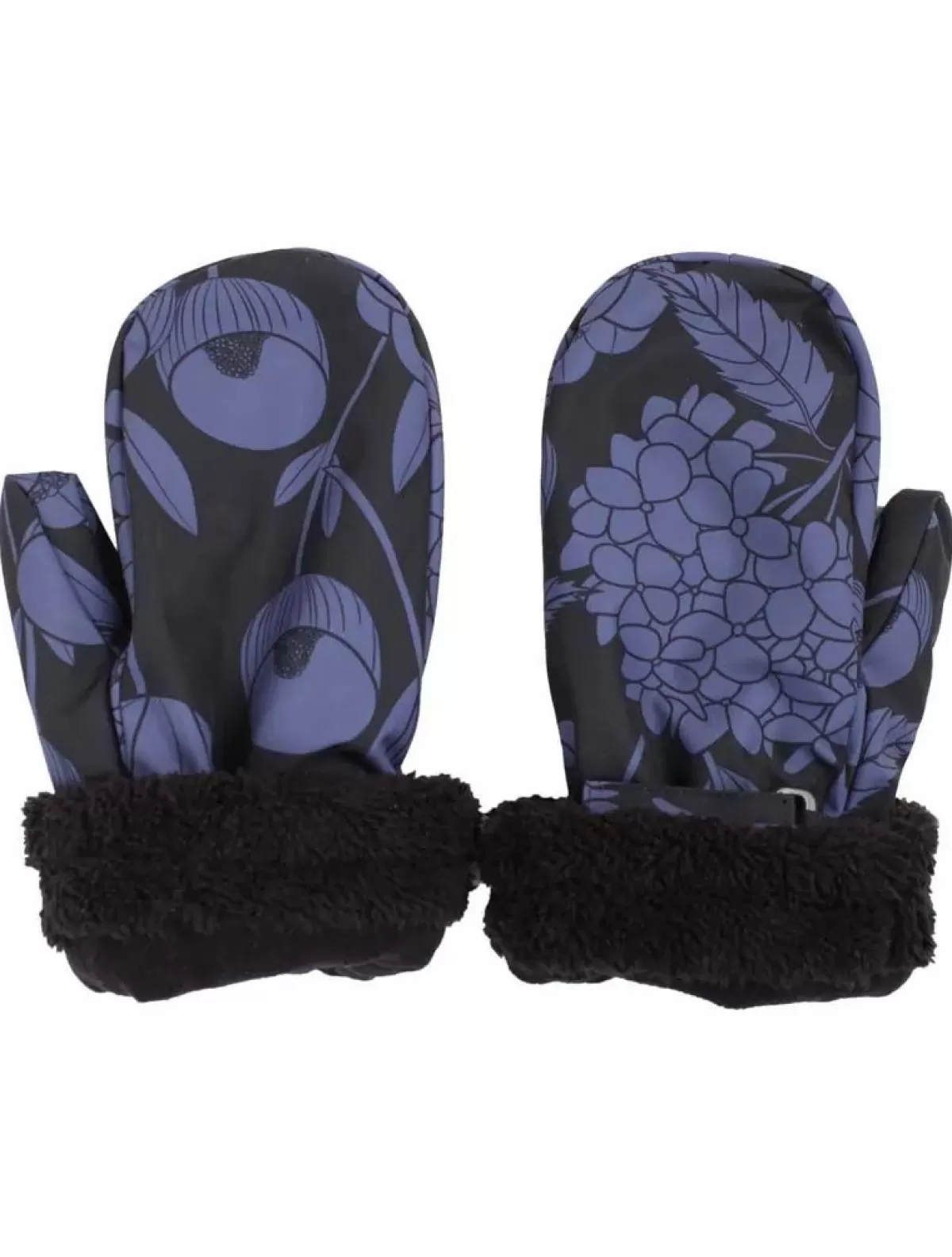 Danefæ Handschuhe>Danehandy Mittens Black Hortensia