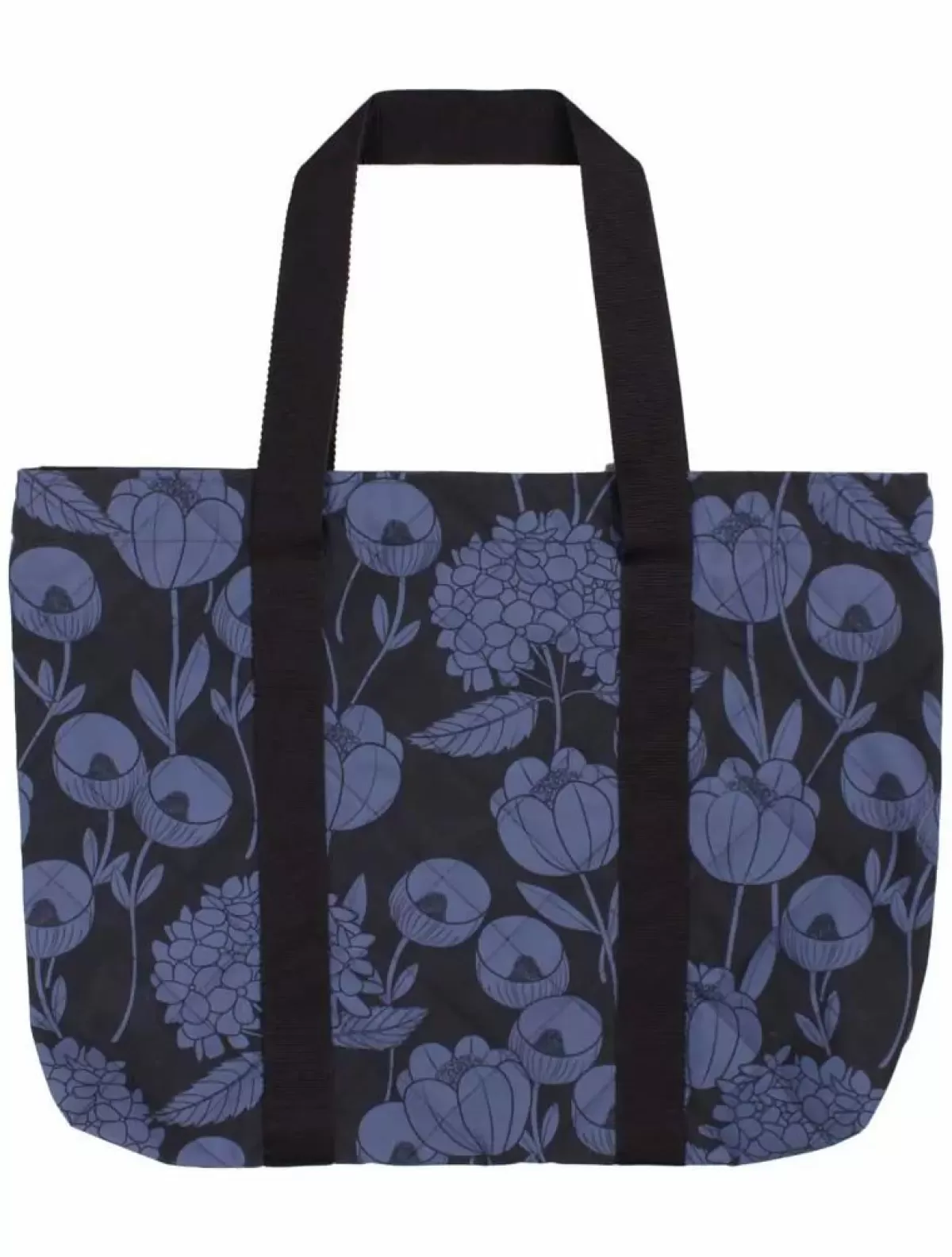 Danefæ Taschen>Danehelping Handbag Black Hortensia