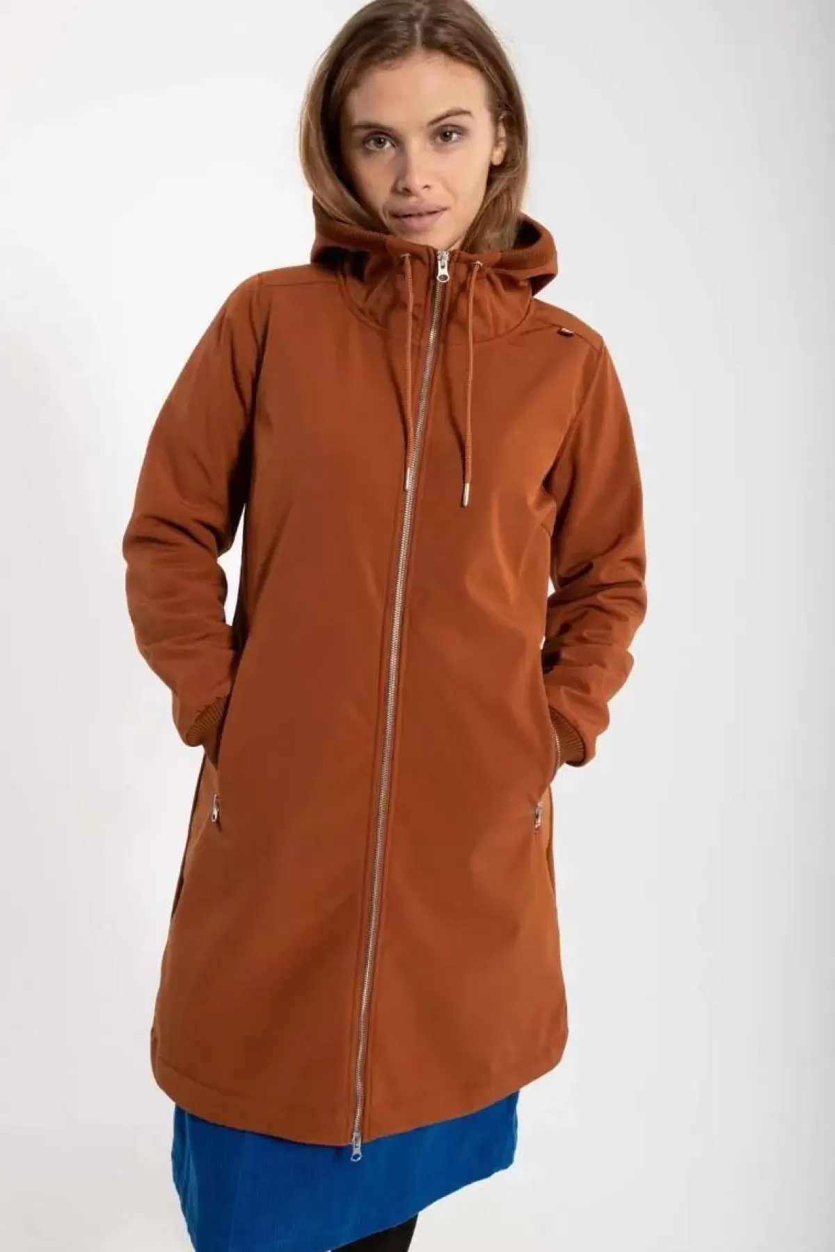 Danefæ Softshell-Jacken>Danejane Softshell Dark Rust