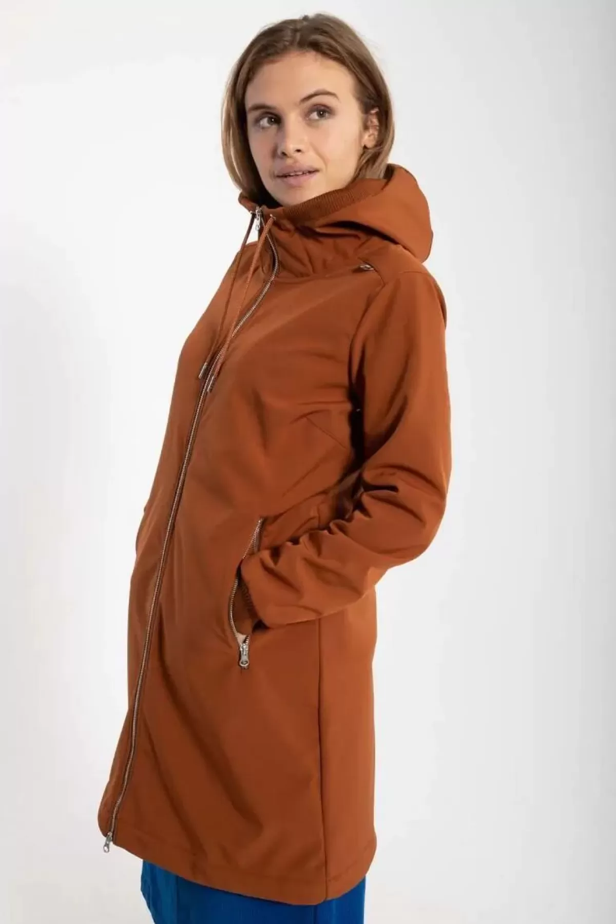 Danefæ Softshell-Jacken>Danejane Softshell Dark Rust