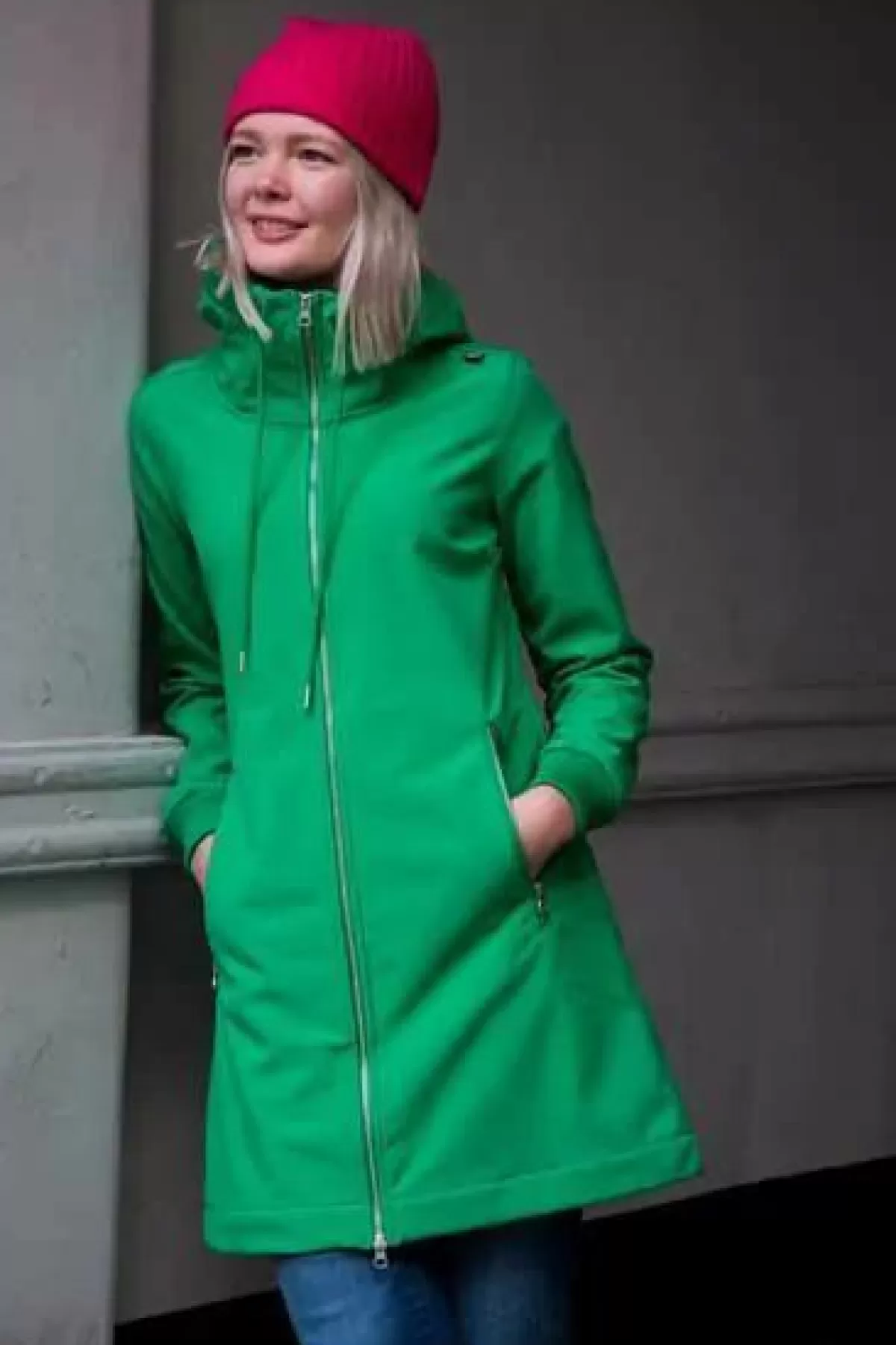 Danefæ Softshell-Jacken>Danejane Softshell Dutch Green