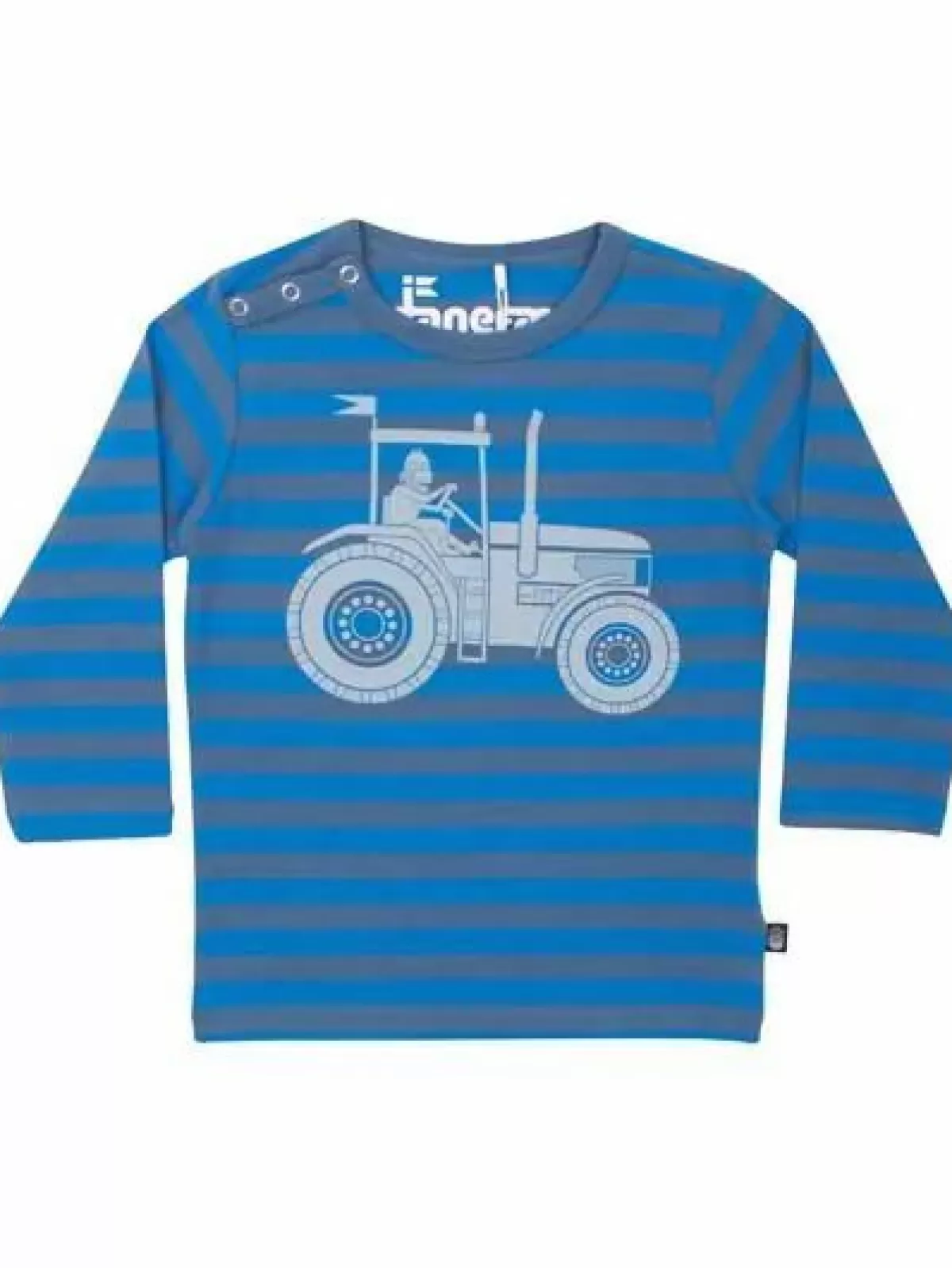 Online Danejohannes Tee Grey Blue/Timid Blue Trakthor Baby Hemden Und Shirts