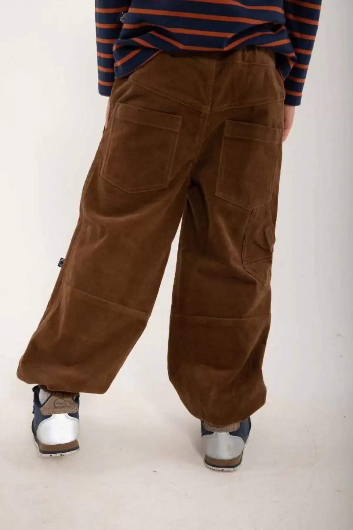 Online Danekatholt Cord Pants Brown Beige Kinder Hosen