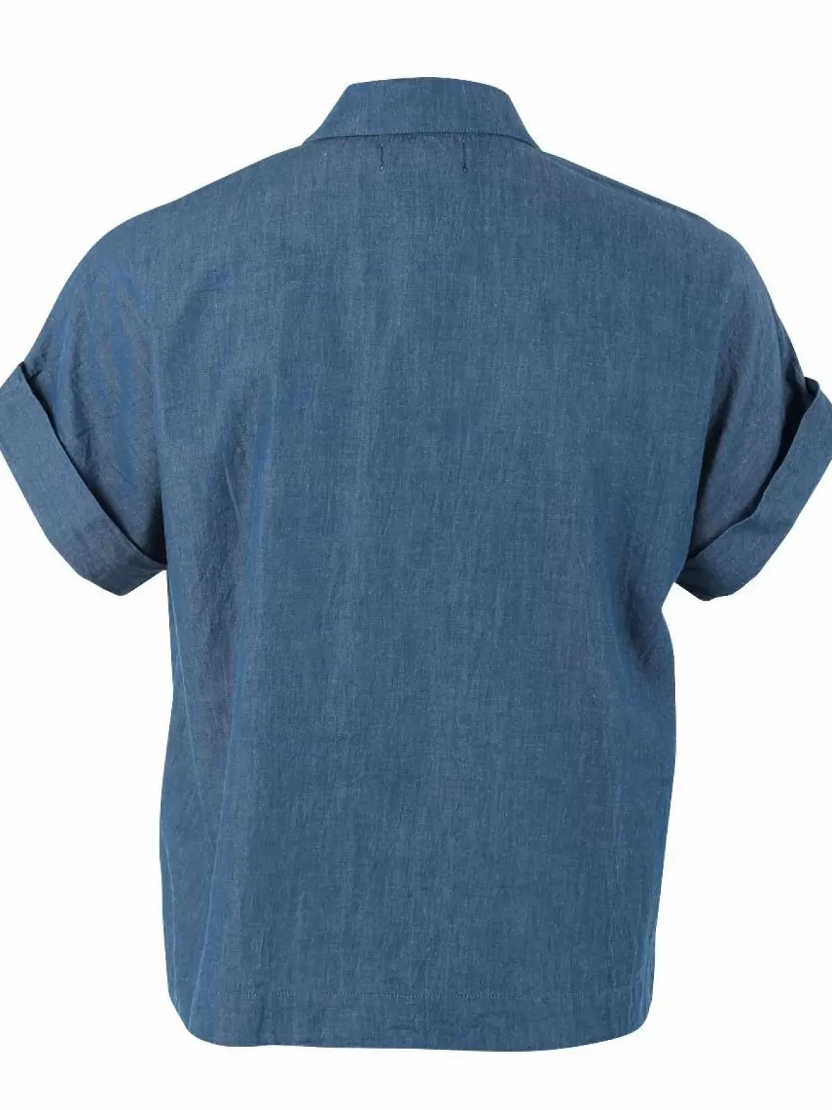 Danefæ Blusen>Danelena Chambrey Shirt Dk Indigo