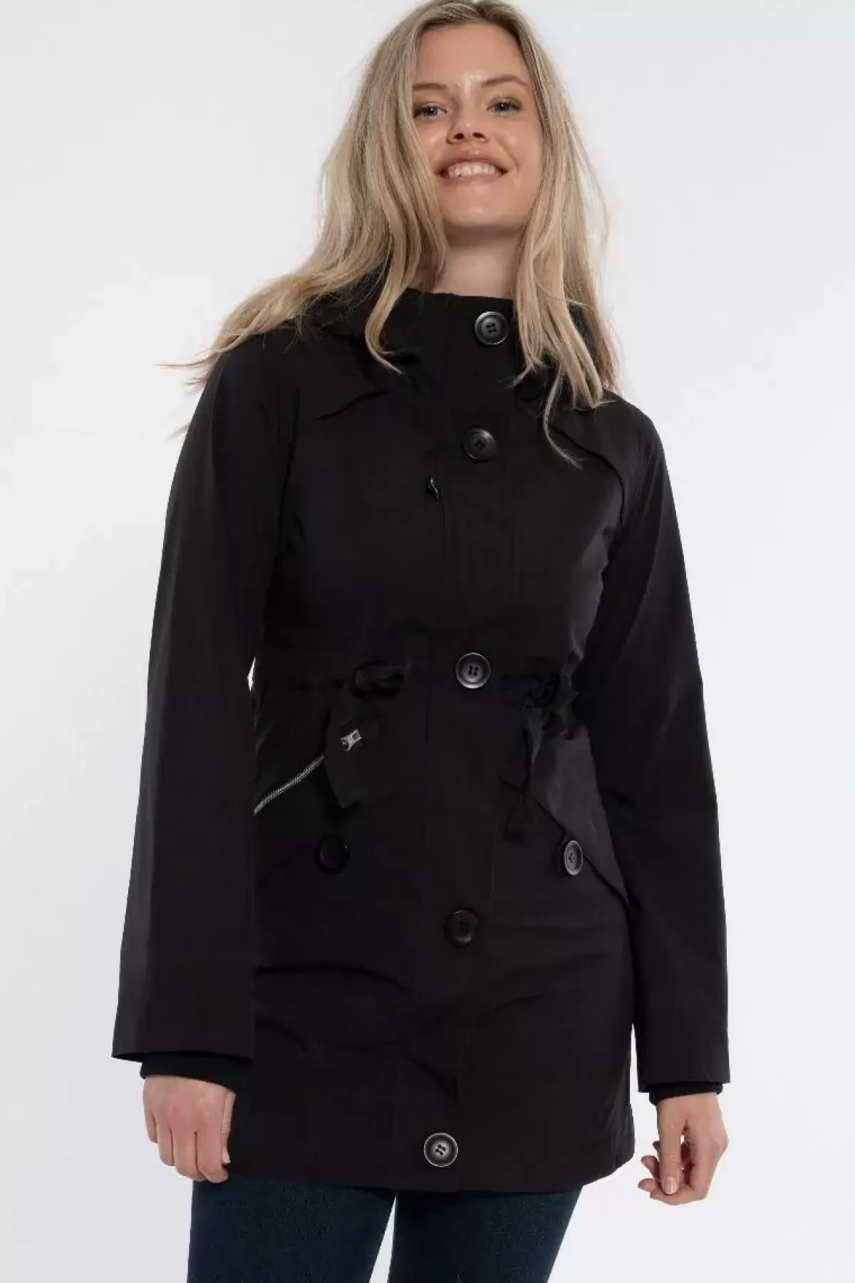 Danefæ Übergangsjacken>Danelene Midseason Jacket Black (Black Liner)