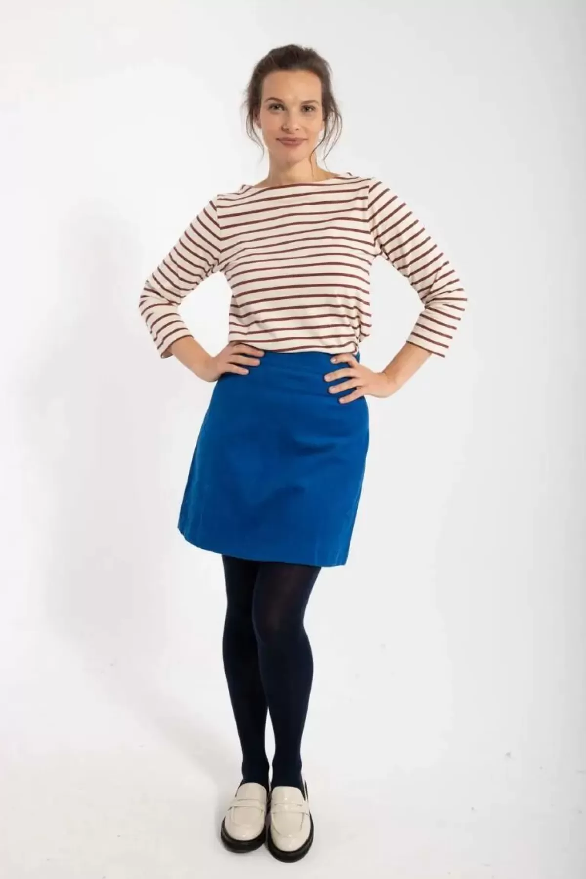 Danefæ Röcke>Danelondon Cord Skirt Blue