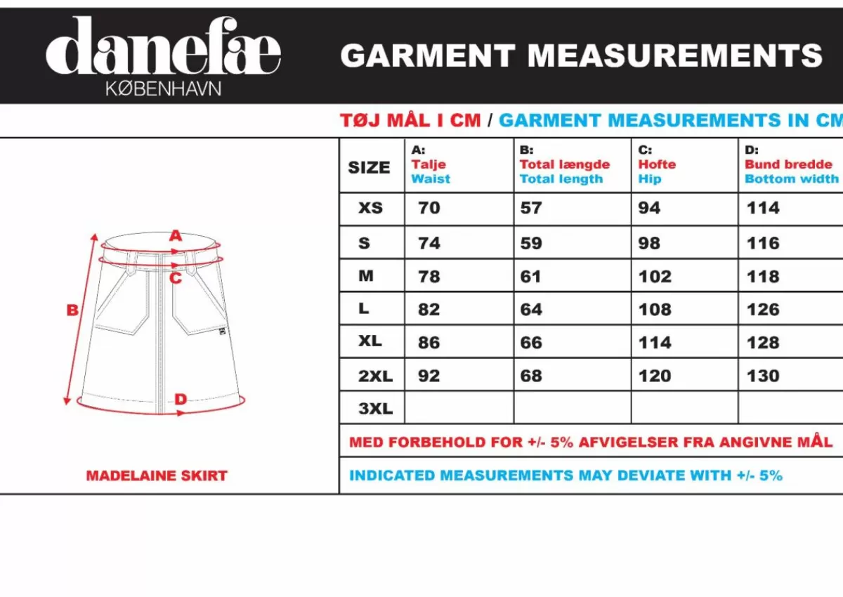 Danefæ Röcke>Danemadelaine Cord Skirt Grey Marine