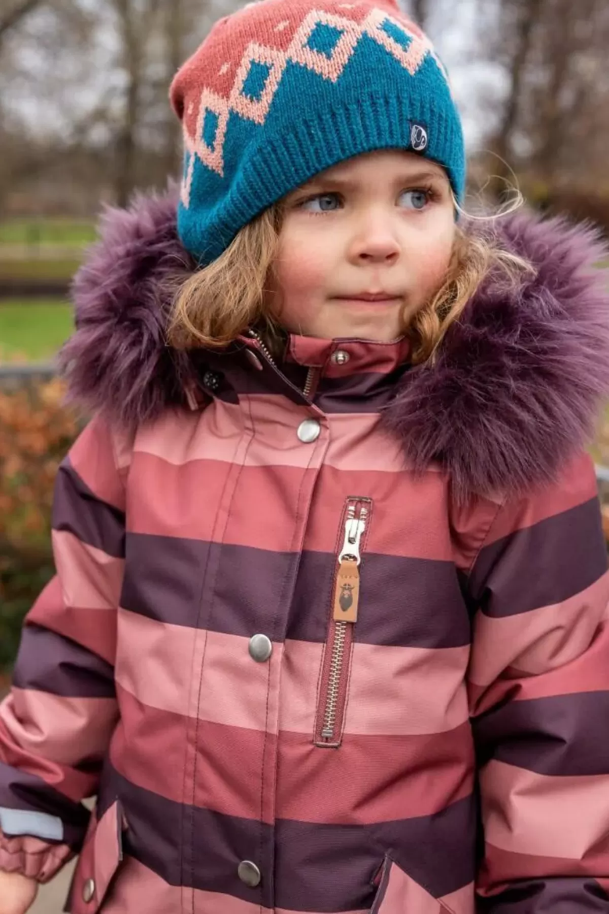 Clearance Danemaja Winter Jacket 2. Sortering Vintage Kinder Winterjacken