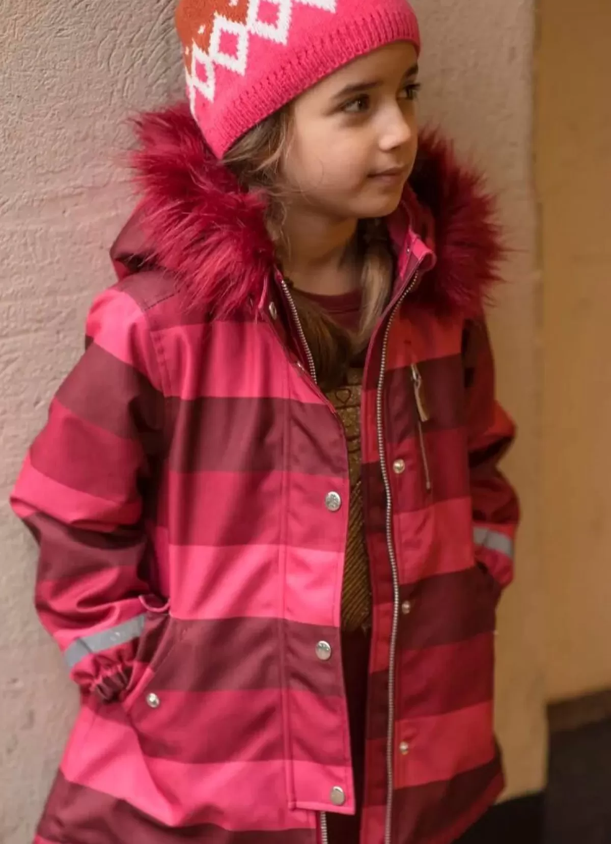 Hot Danemaja Winter Jacket Hindbaerbrus Kinder Winterjacken