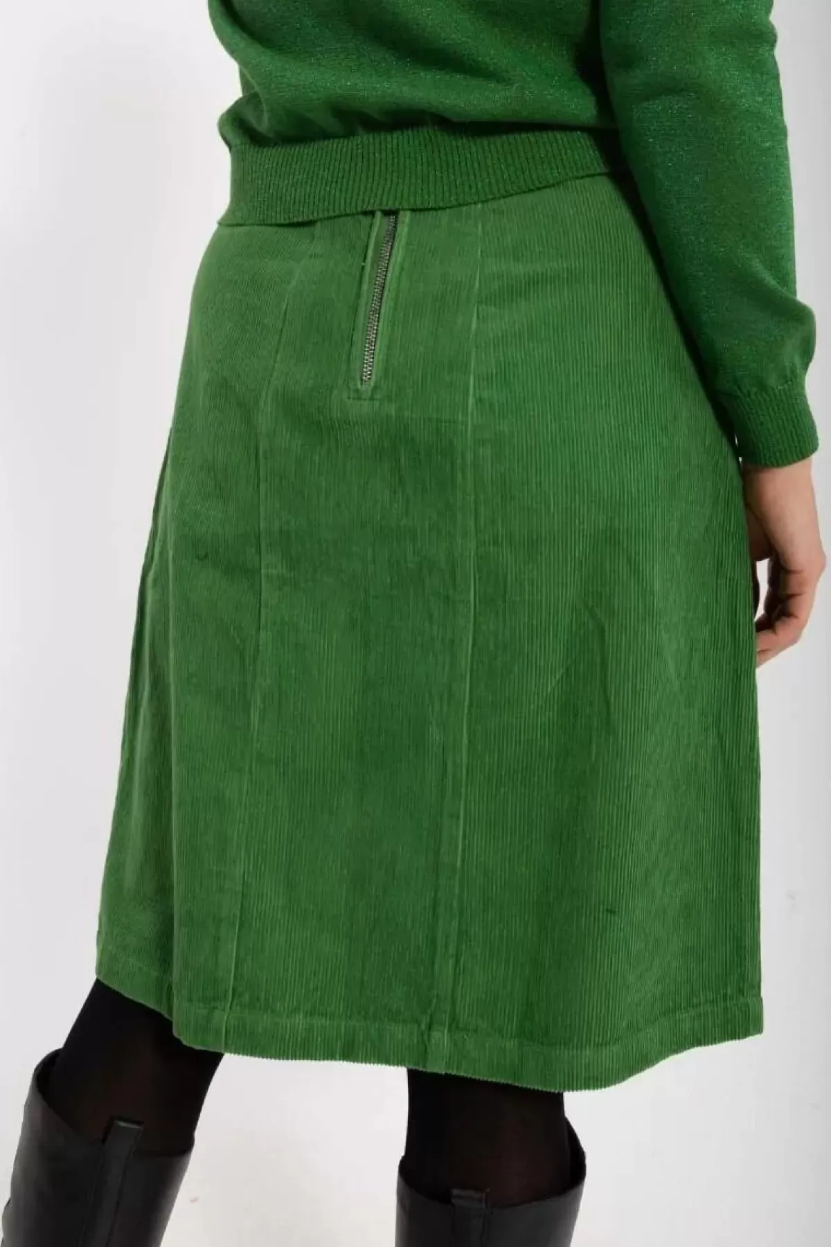 Danefæ Röcke>Danemaren Cord Skirt Fall Jungle