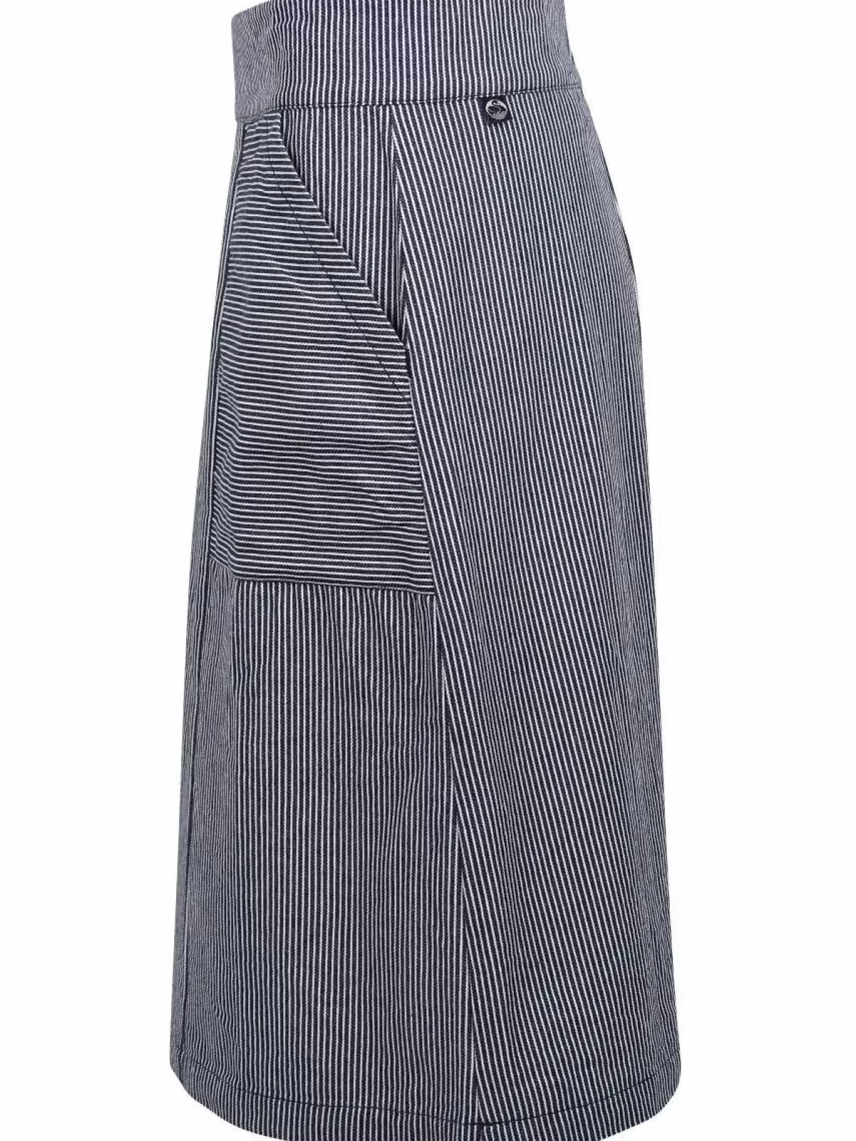 Danefæ Röcke>Danemaren Denim Skirt Milkboy Stripe