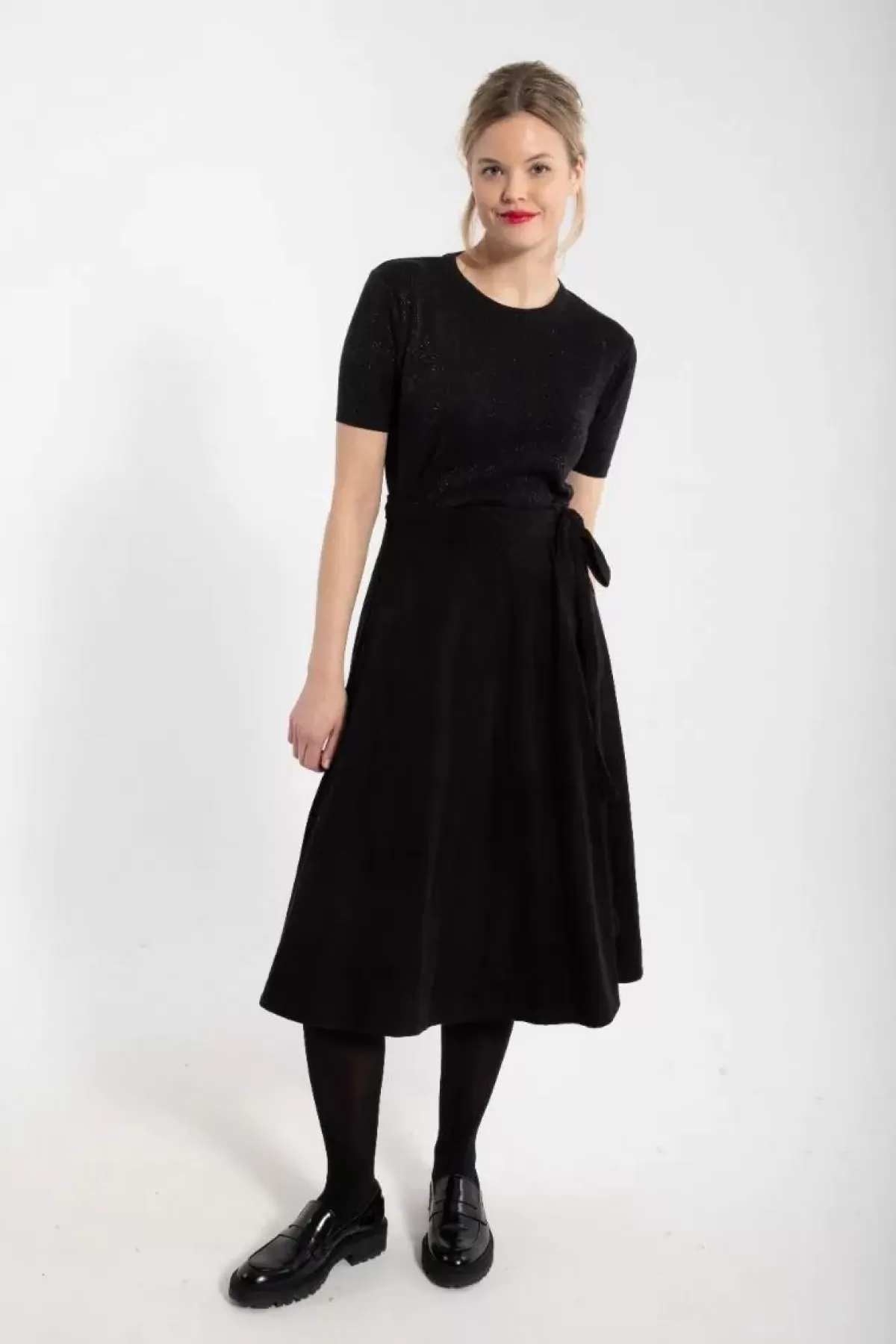 Danefæ Röcke>Danemikkelsen Cord Skirt Black